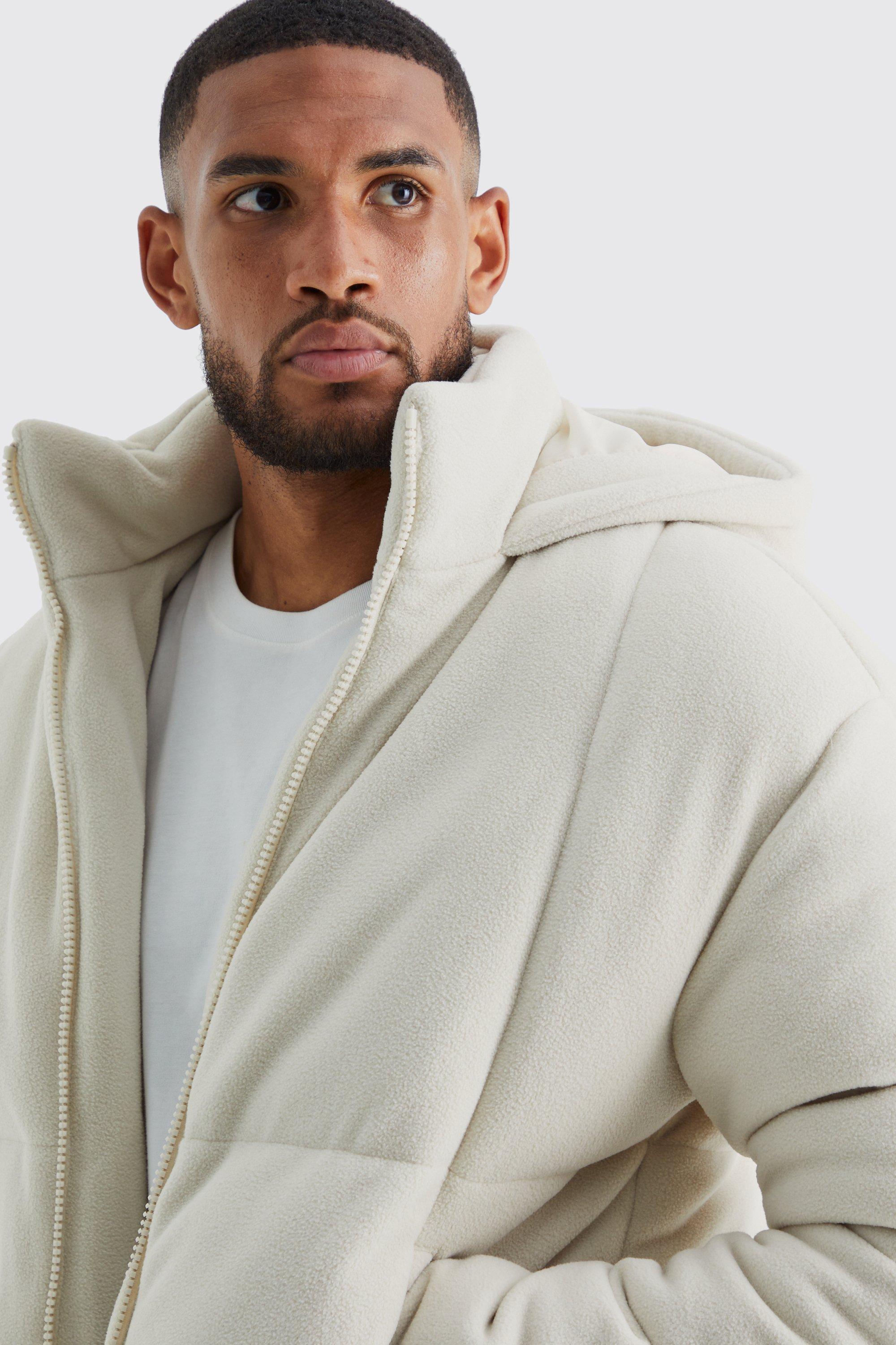 Men's tall sherpa lined hoodie sale