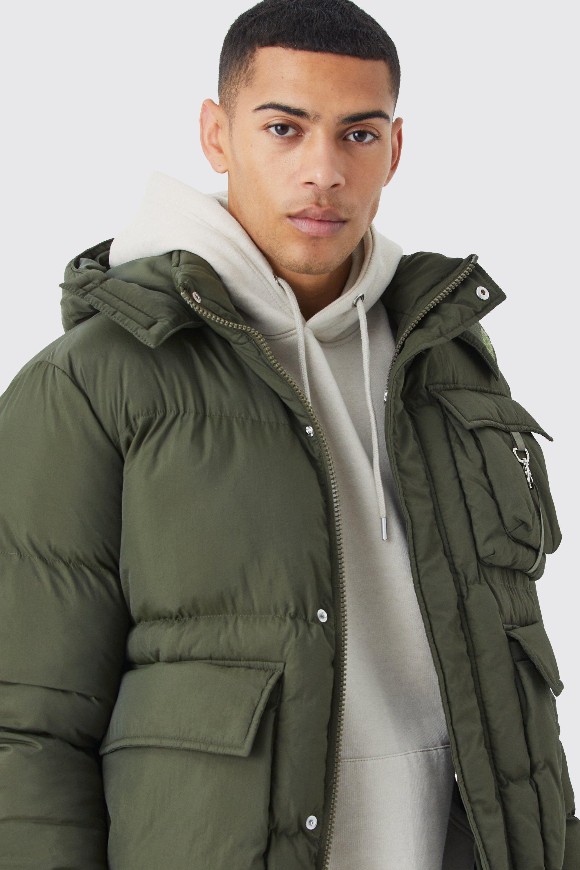 Boohoo clearance mens parka