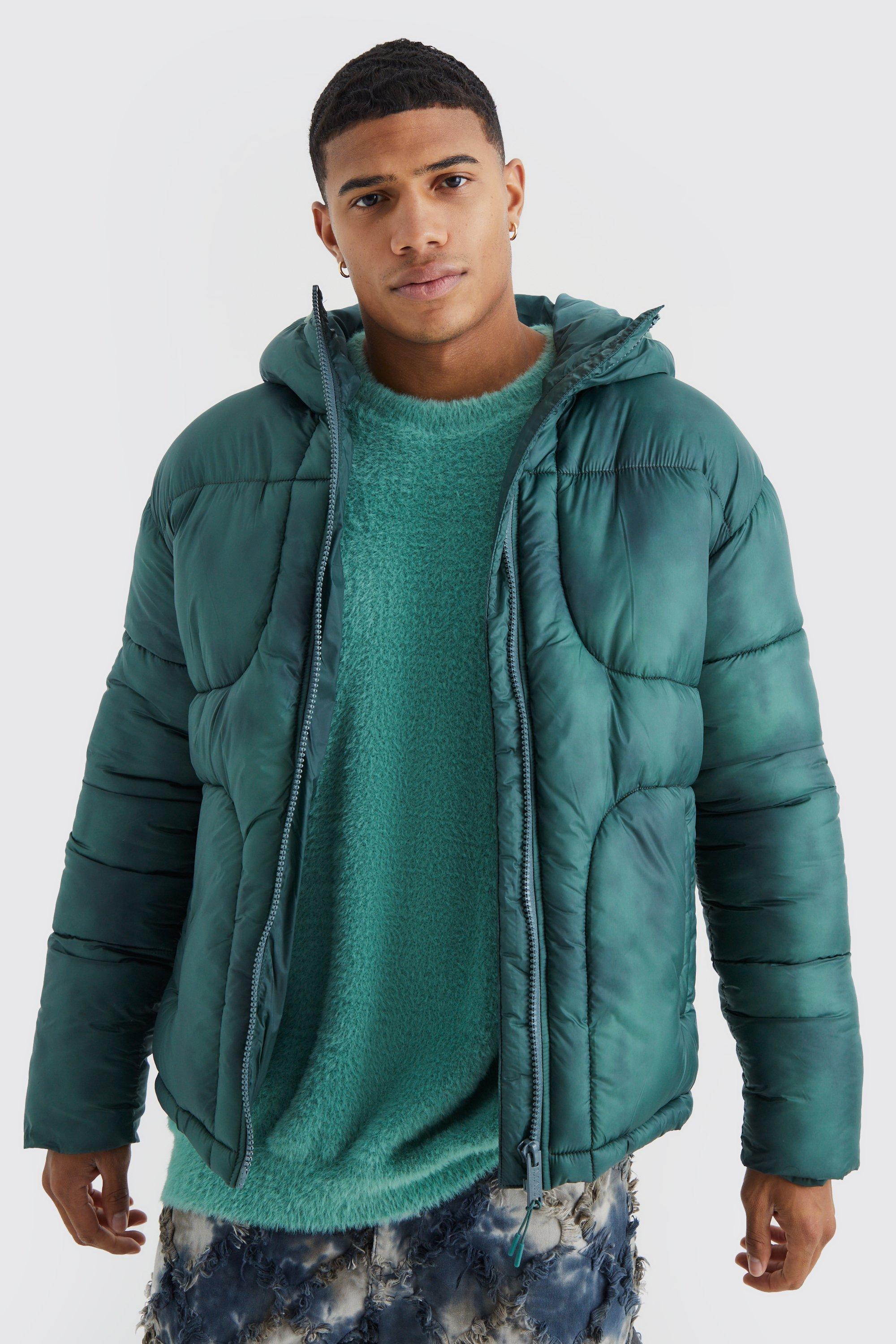 Boohoo puffer jacket sales mens