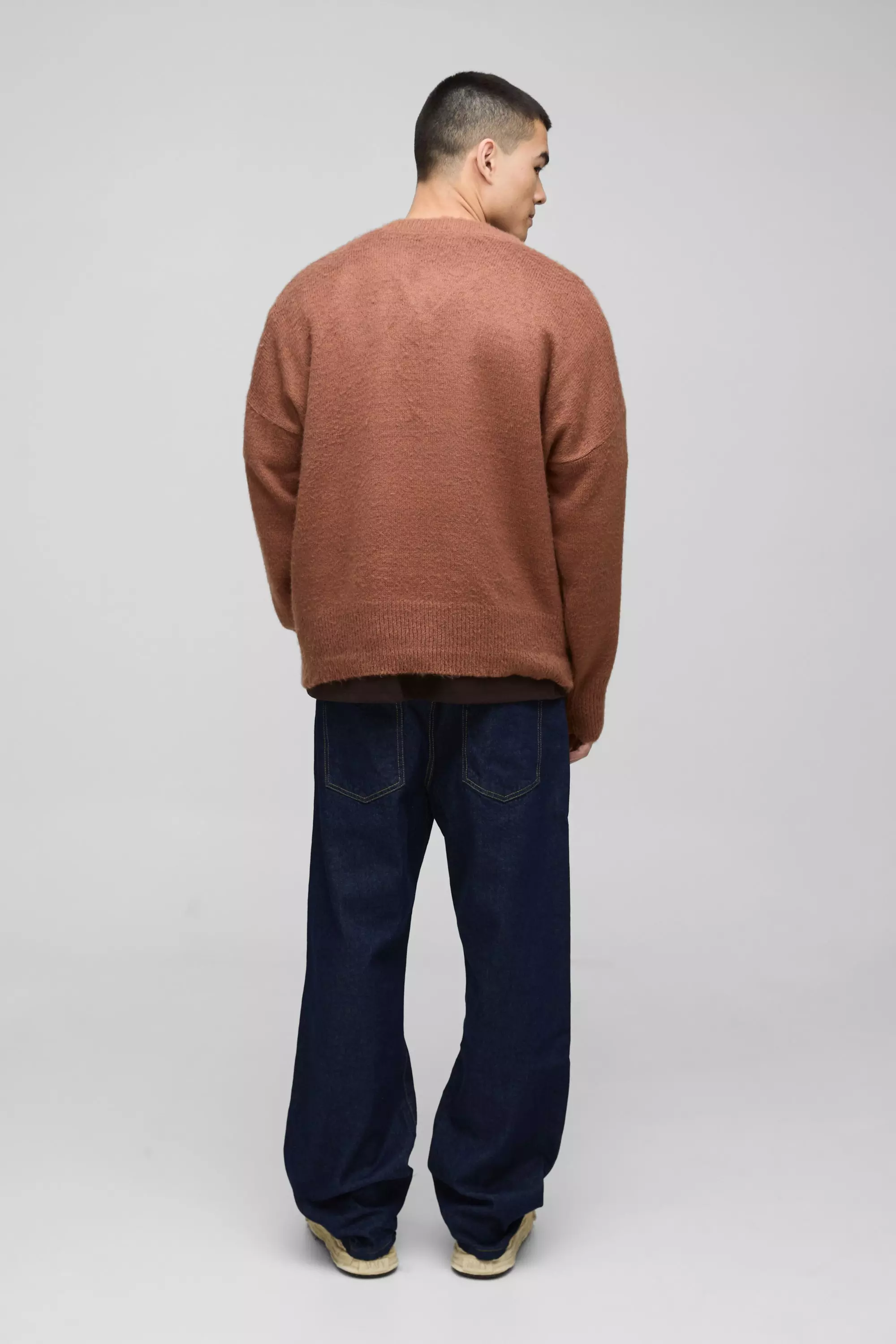 Indigo Relaxed Rigid Jean alternative image