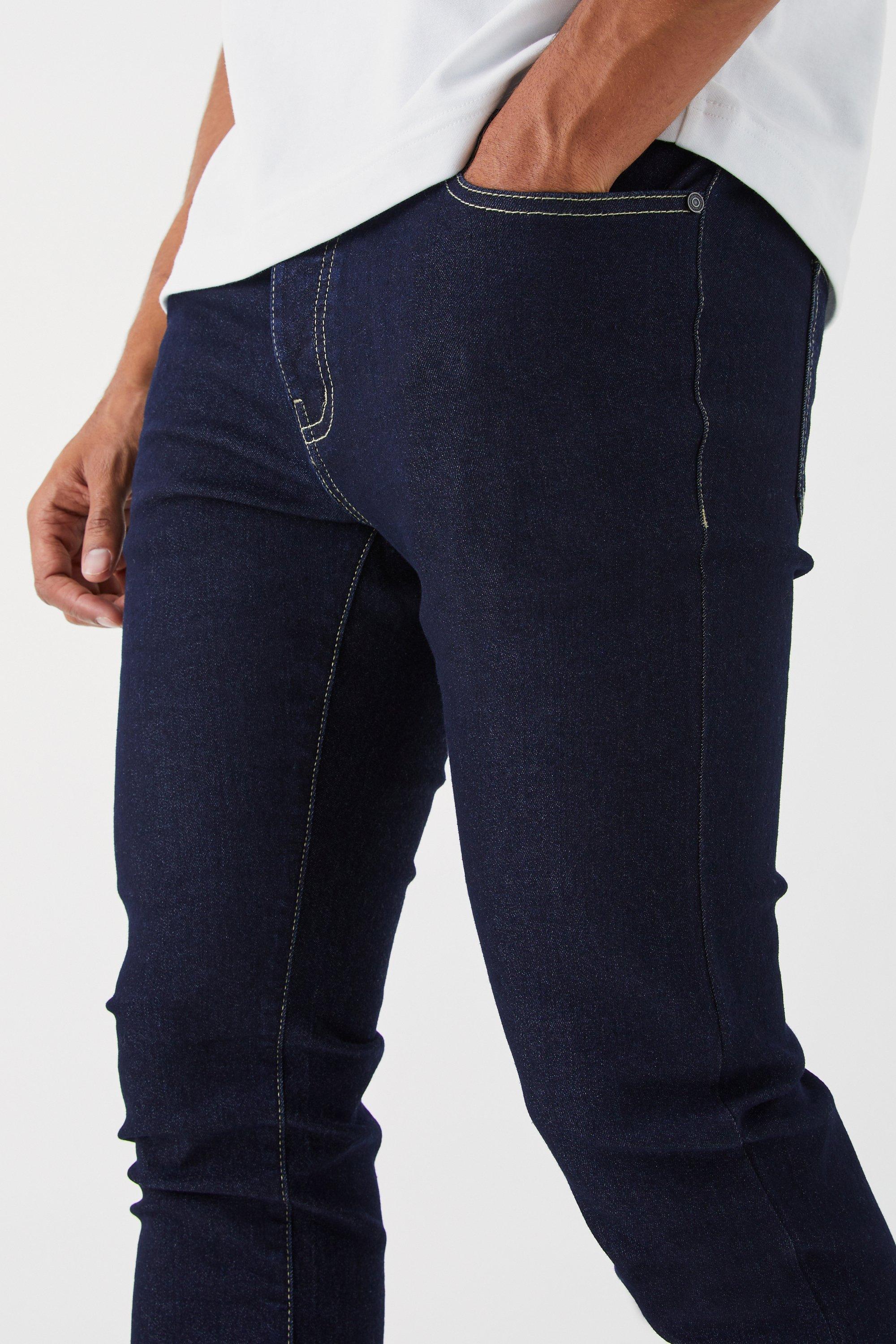 Men's indigo SKINNY fit jeans