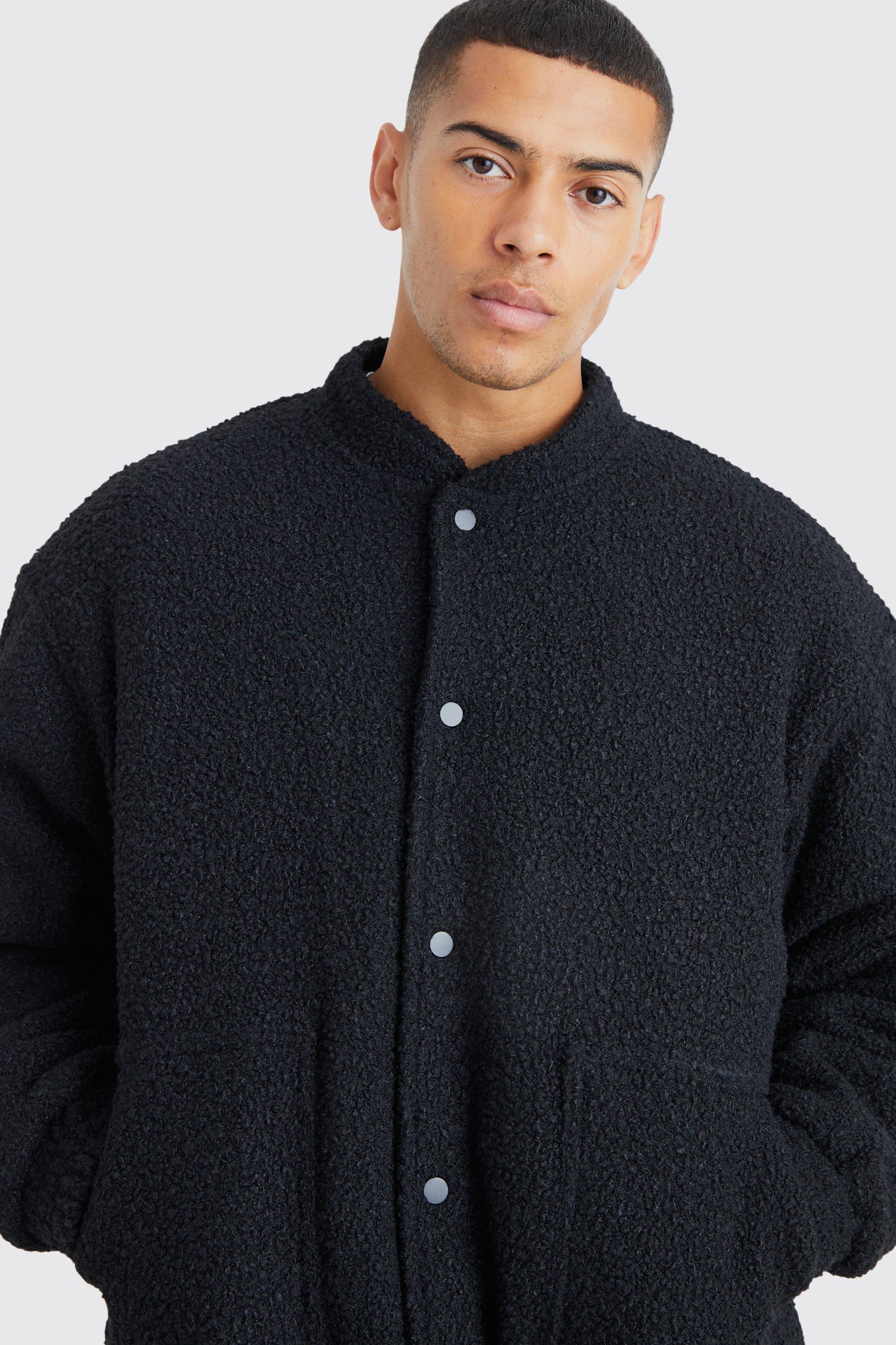 Boucle 2024 bomber jacket