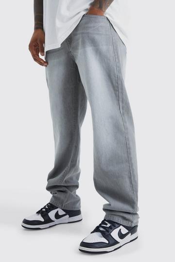 Relaxed Rigid Jean mid grey