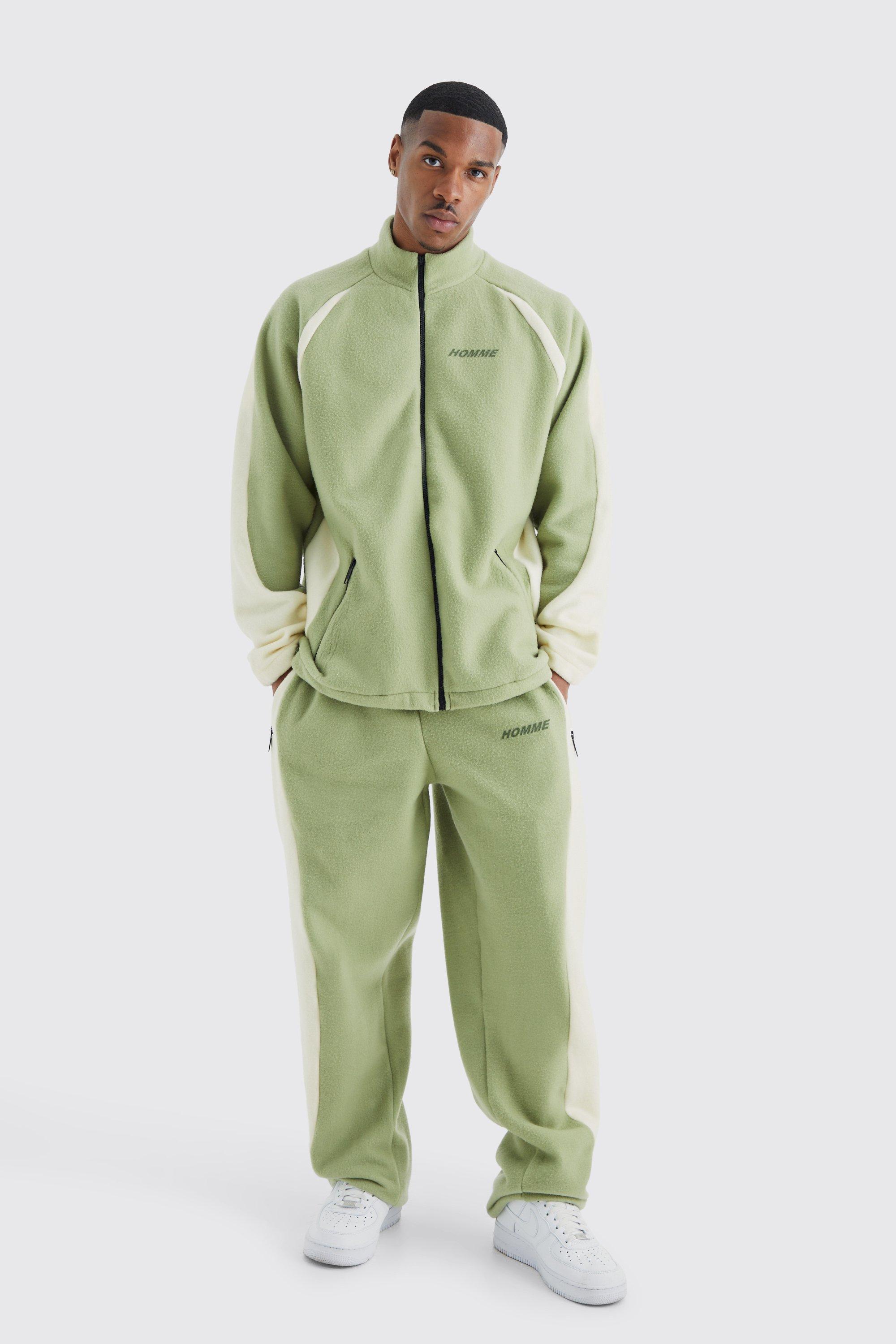 https://media.boohoo.com/i/boohoo/bmm54828_sage_xl_2/male-sage-oversized-colour-block-polar-fleece-track-top