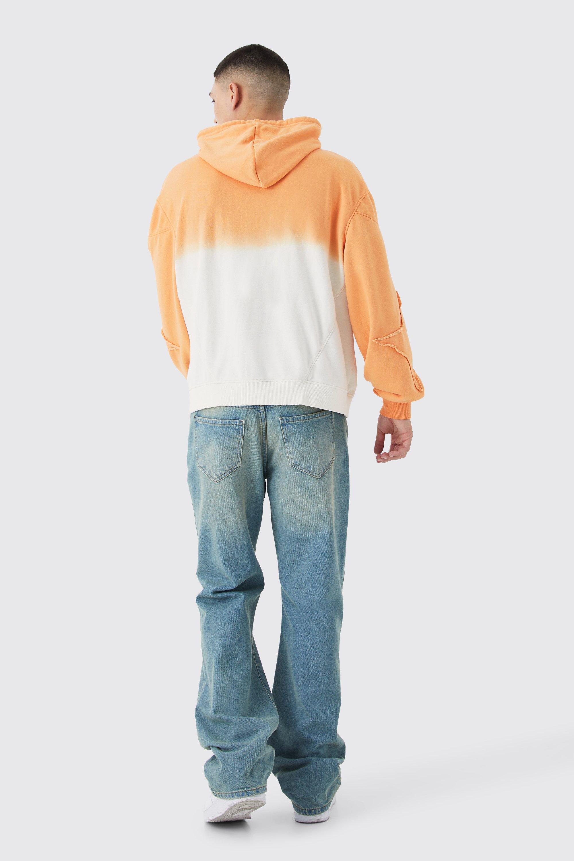 Hoodie 2025 orange homme