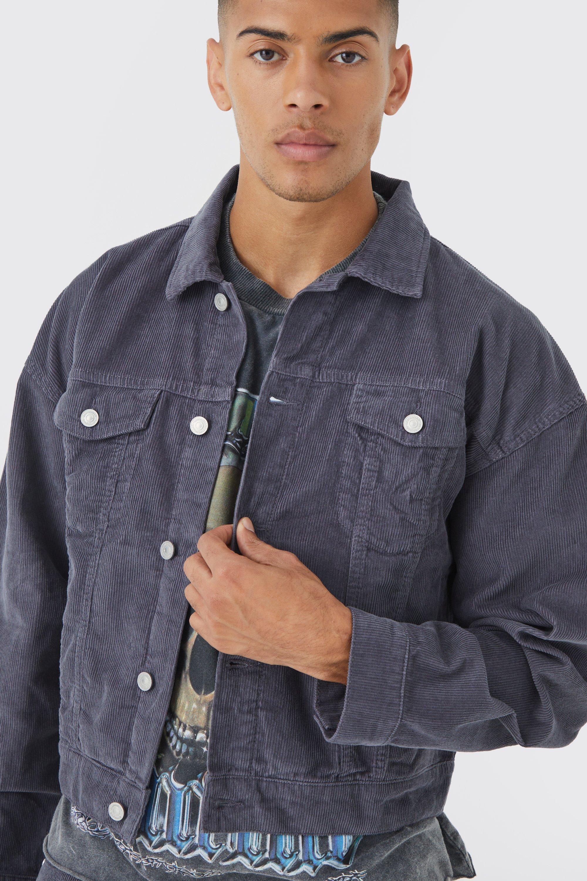 Cord Purple Denim Jacket