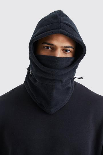 Polar Fleece Hood black