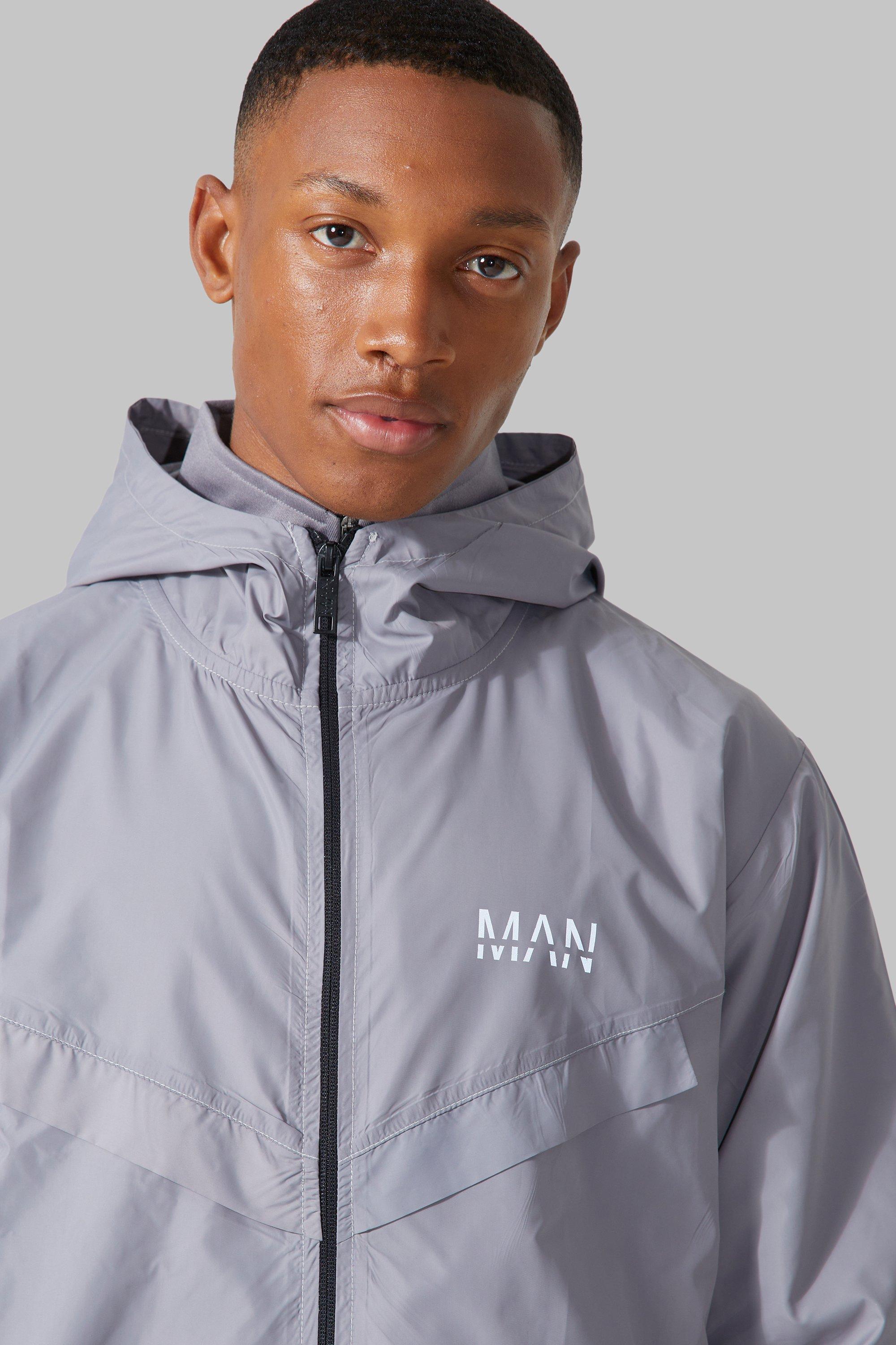 Active Matte Zip Through Windbreaker