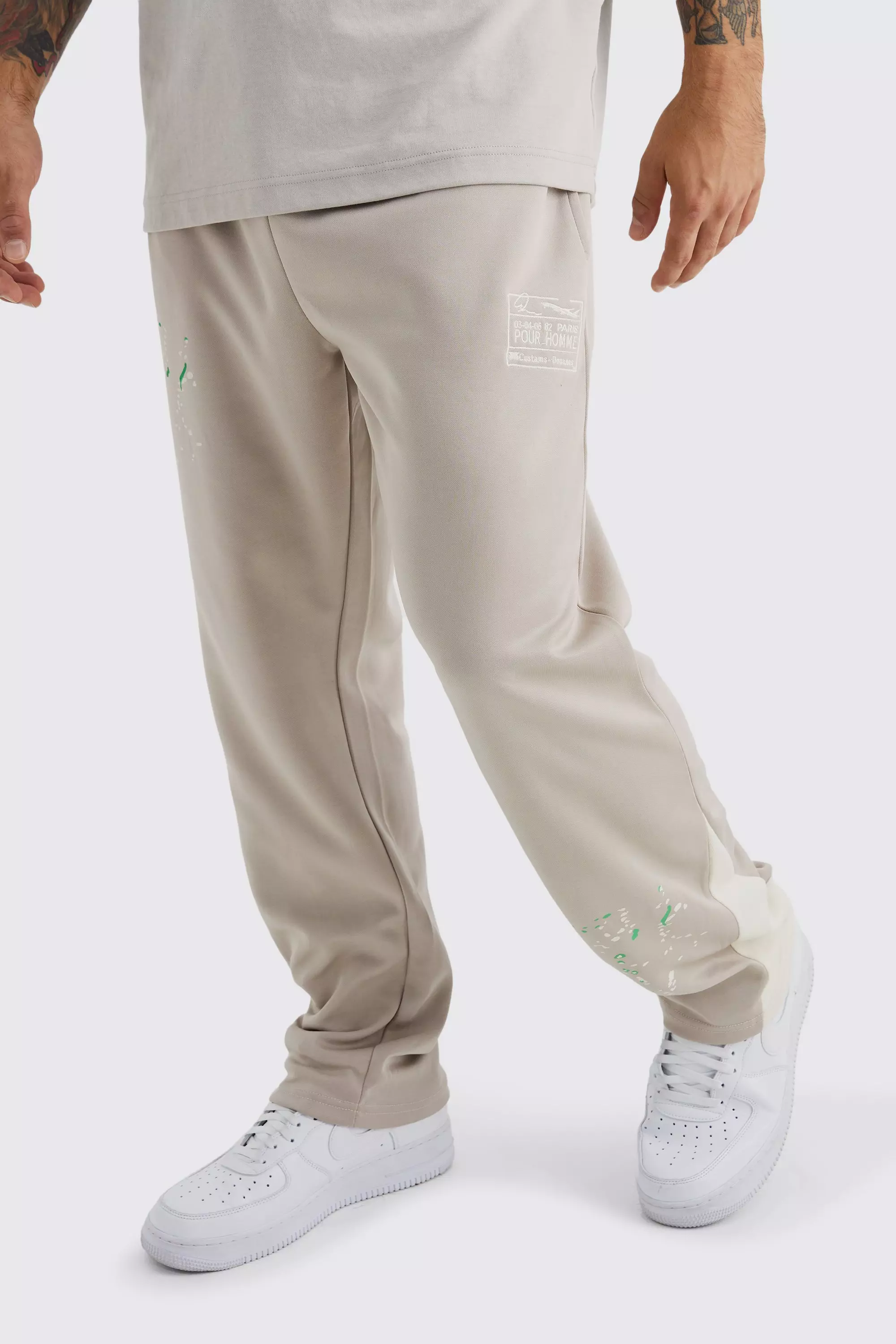 Stone Regular Fit Tricot Gusset Jogger alternative image