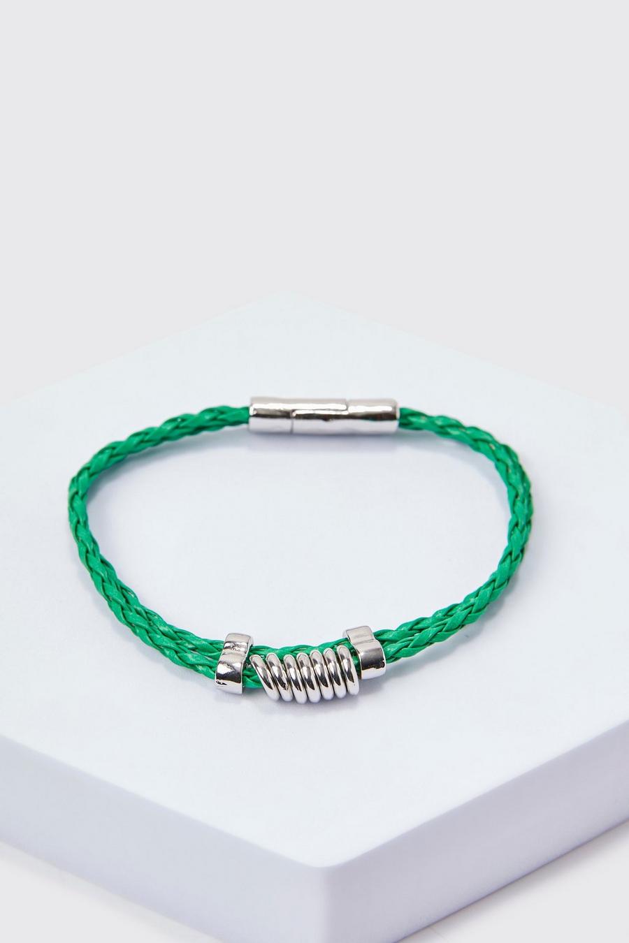 Green Armband i PU med rep