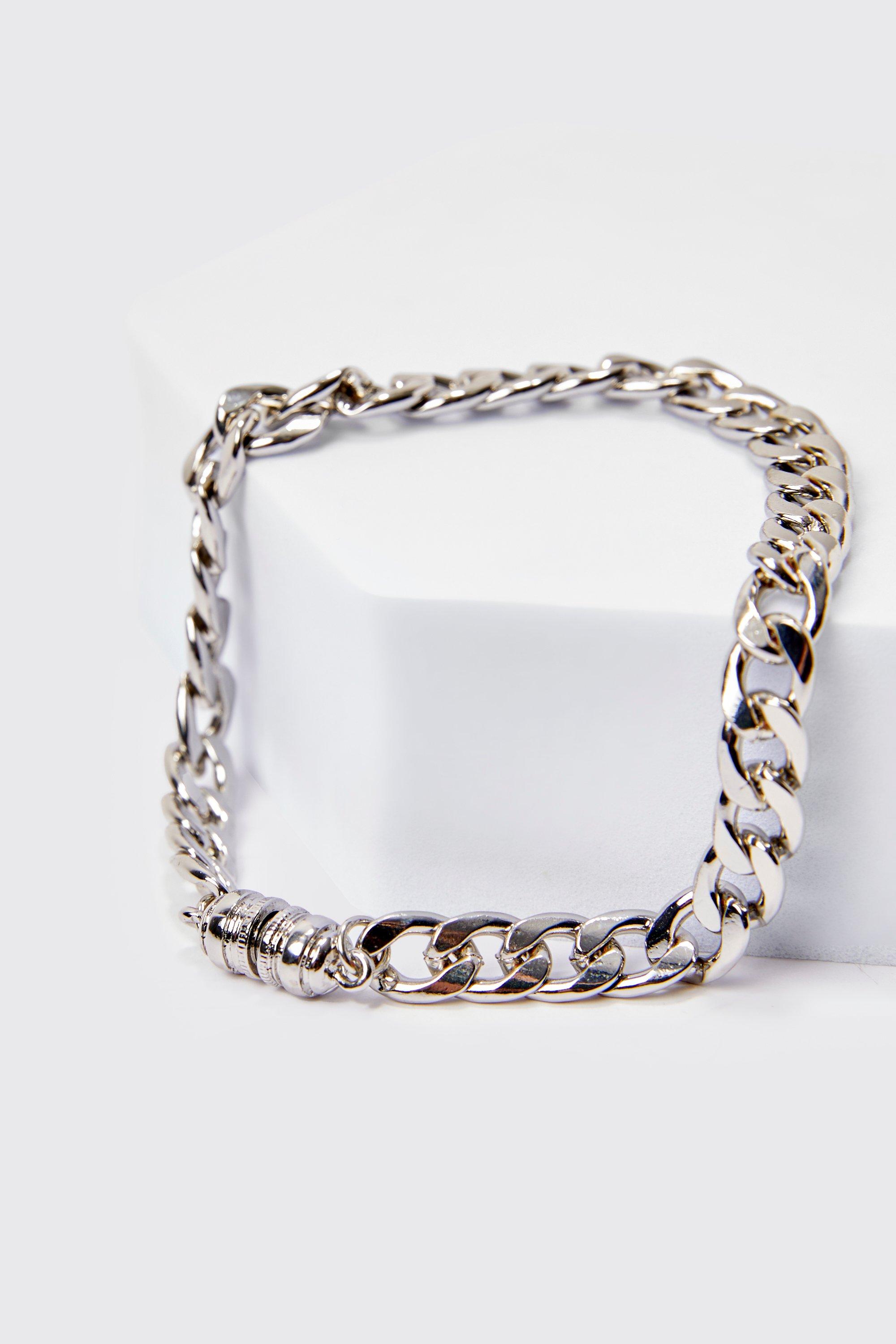 boohooMAN Chunky Chain Bracelet