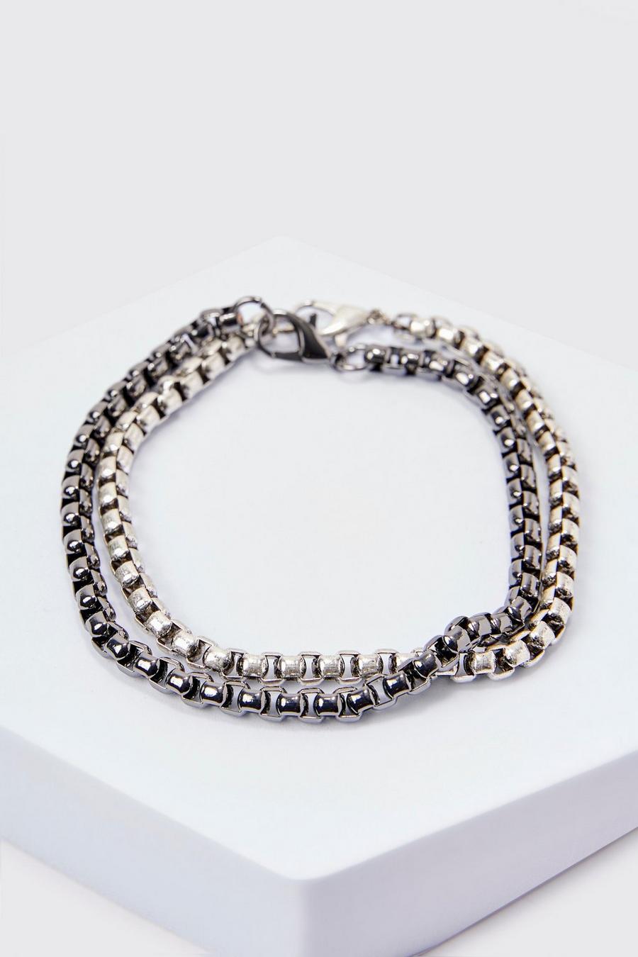 Multi Double Chain Bracelt  image number 1