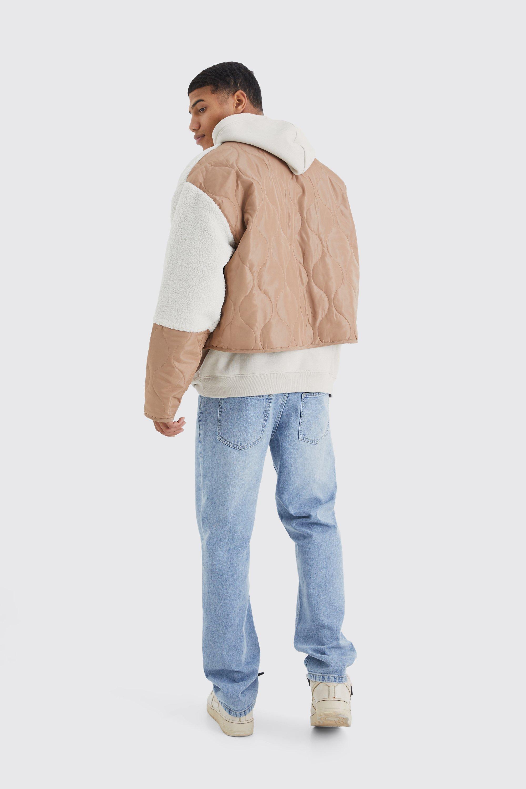 A-2 Quilted Nylon Bomber Jacket