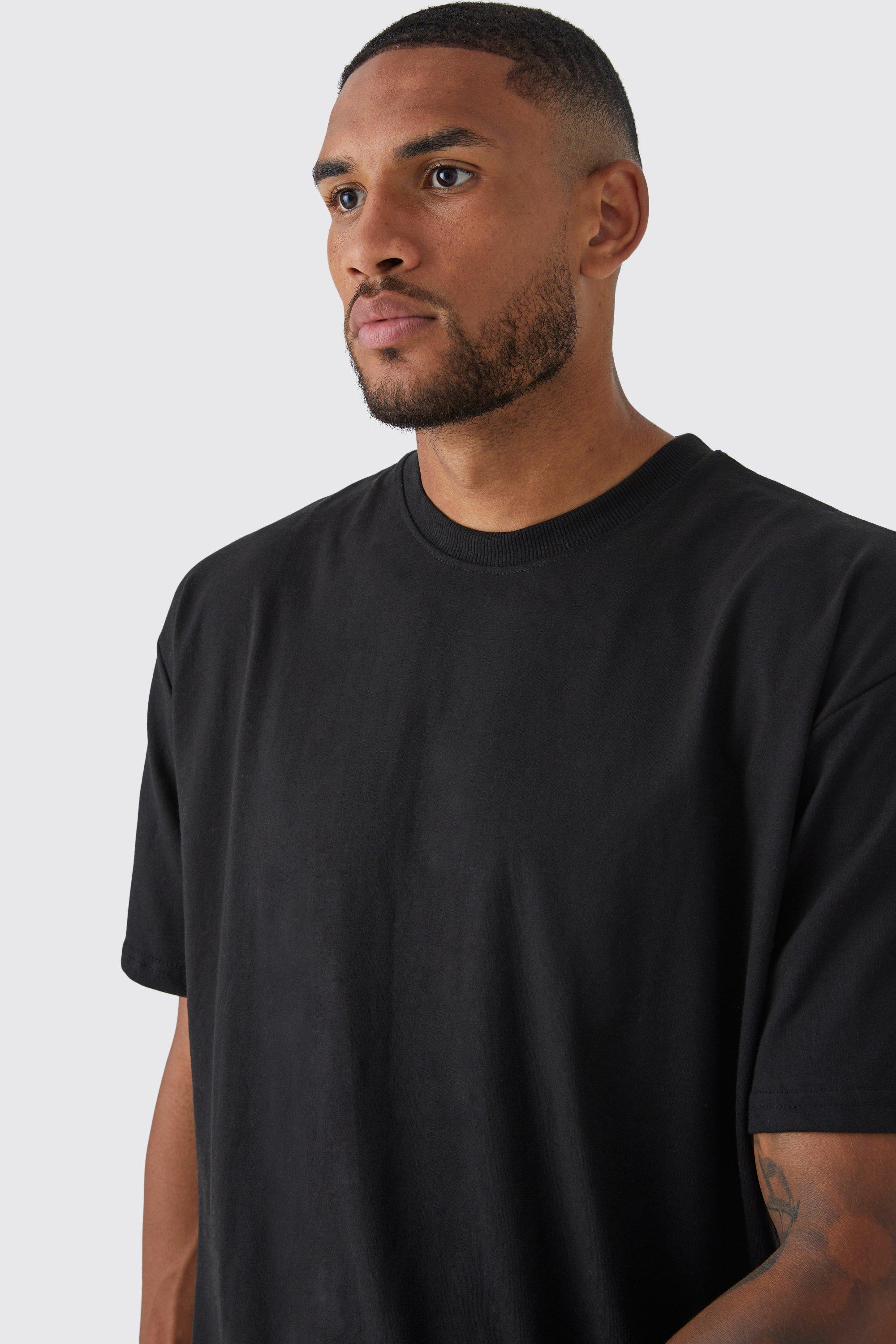 Tall Oversized Basic Crew Neck T shirt