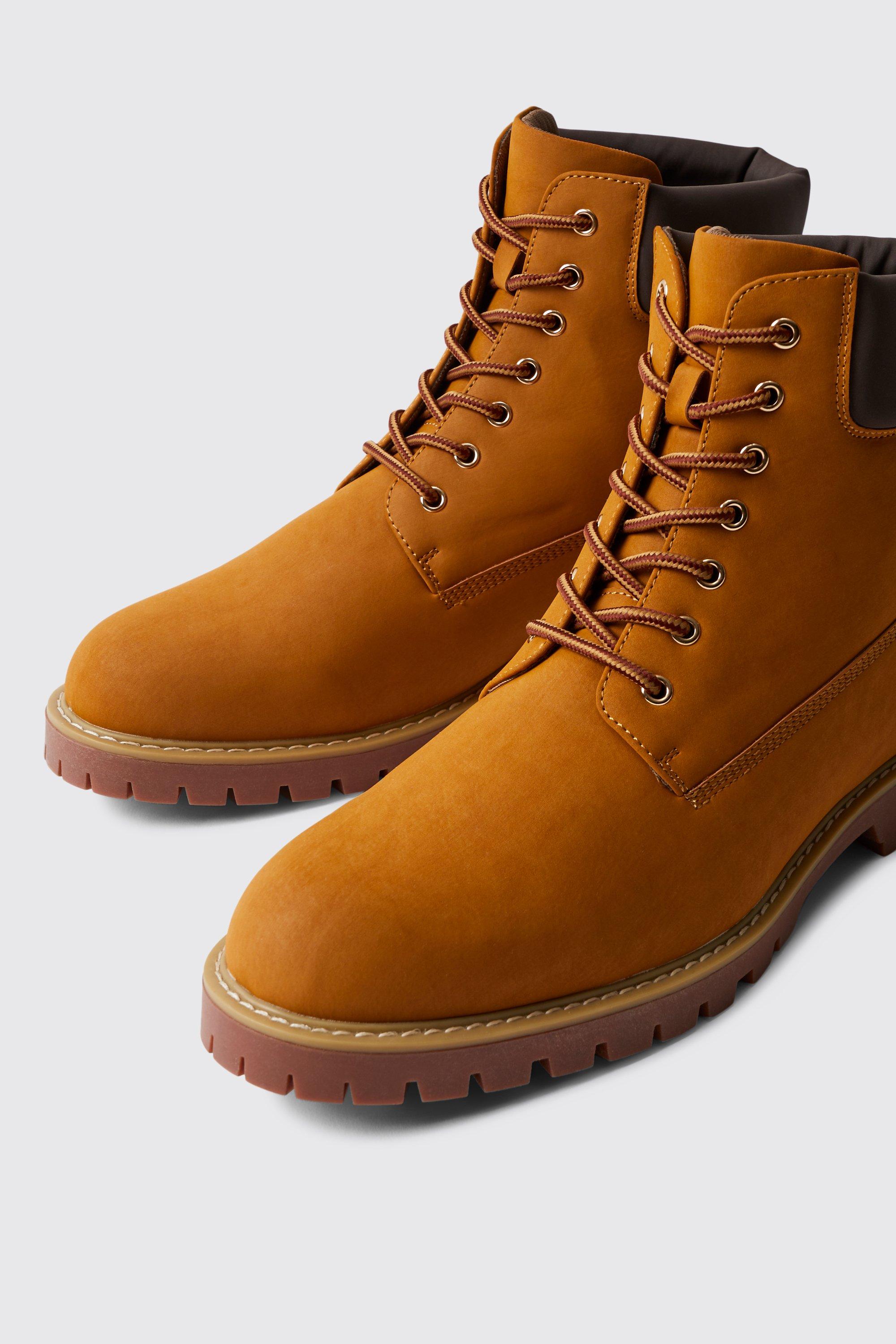 Mens tan timberland on sale boots