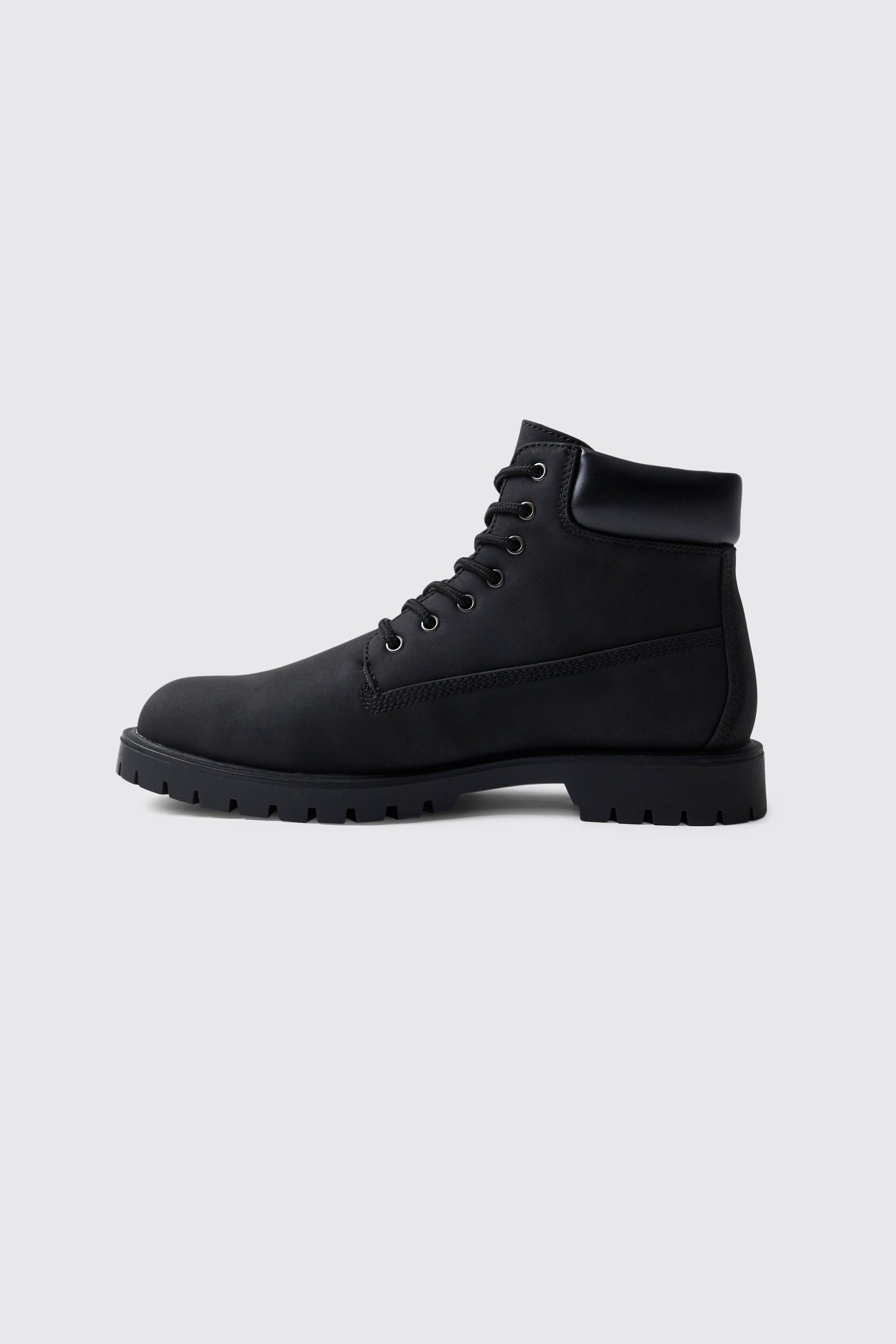 Black worker store boots