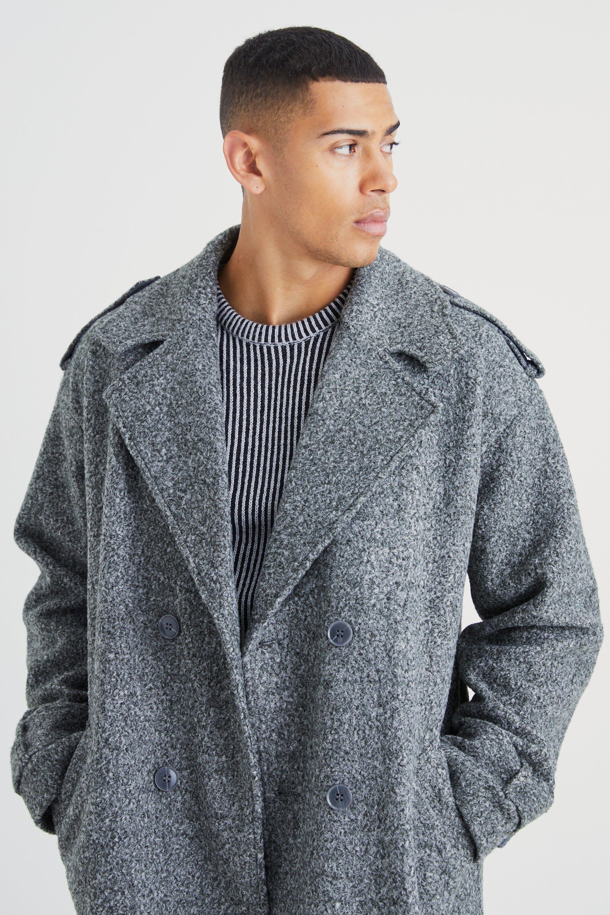 Manteau long crois mouchet