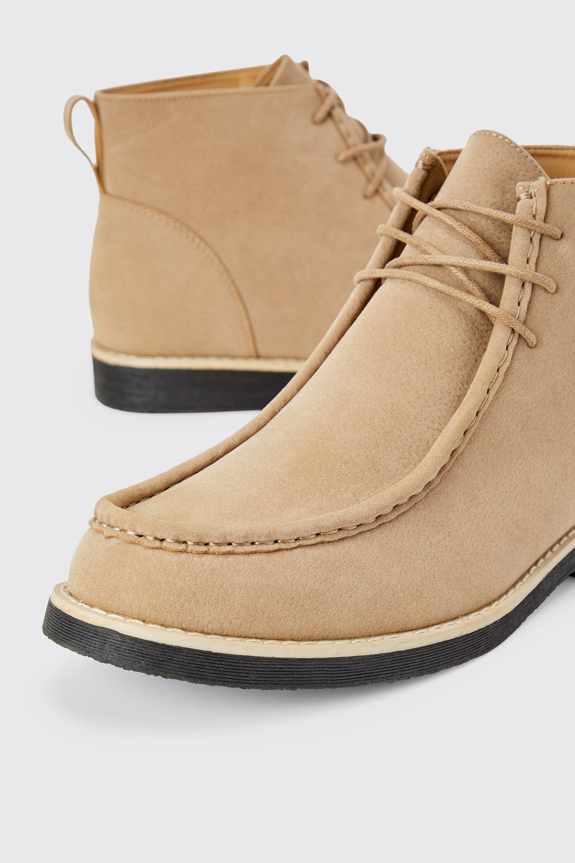 Apron Front Desert Boot boohoo