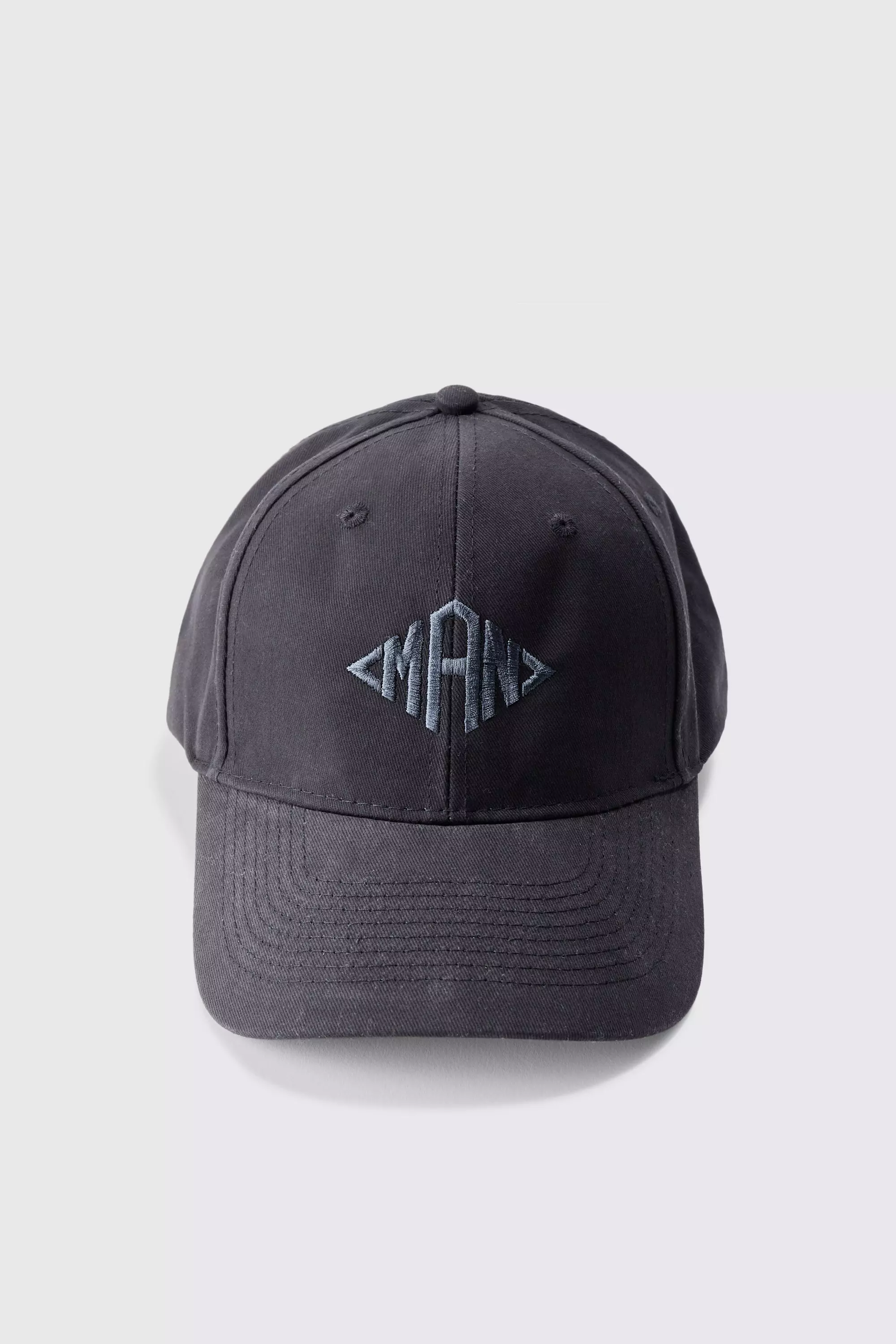 Black Man Triangle Embroidered Cap alternative image