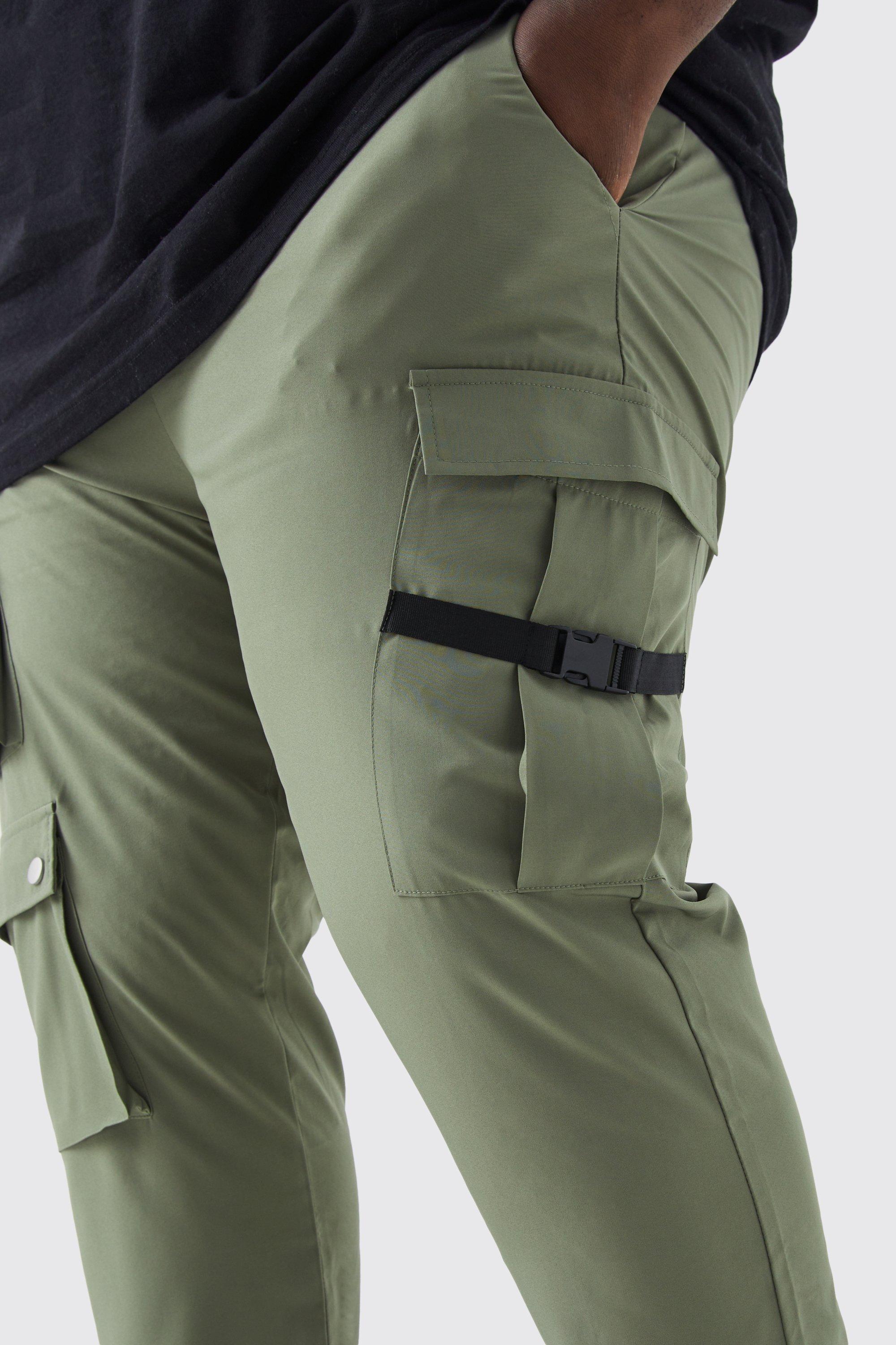 Skinny olive sale cargo pants mens