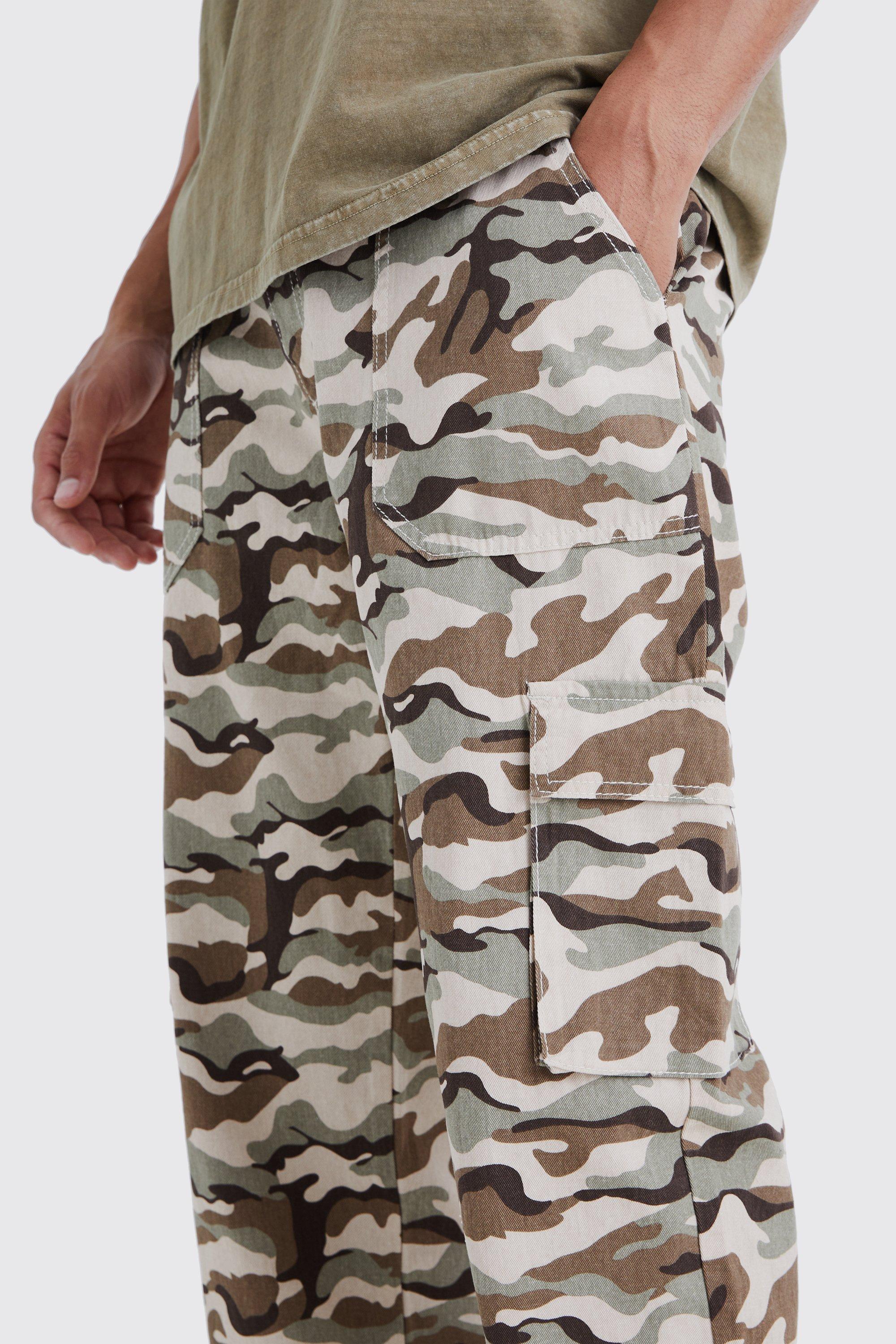 Mens tall camo on sale pants