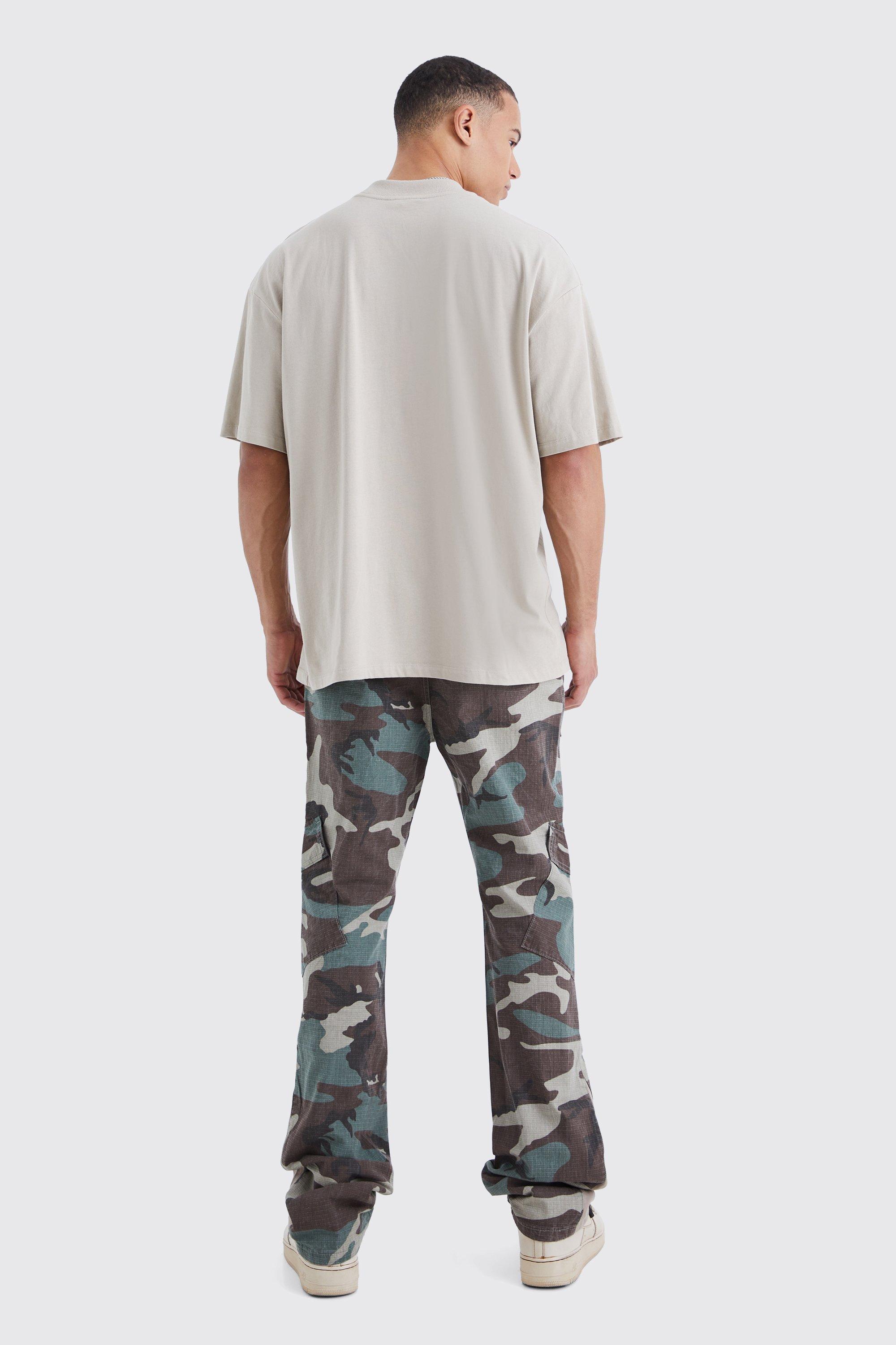 Slim hot sale camo pants