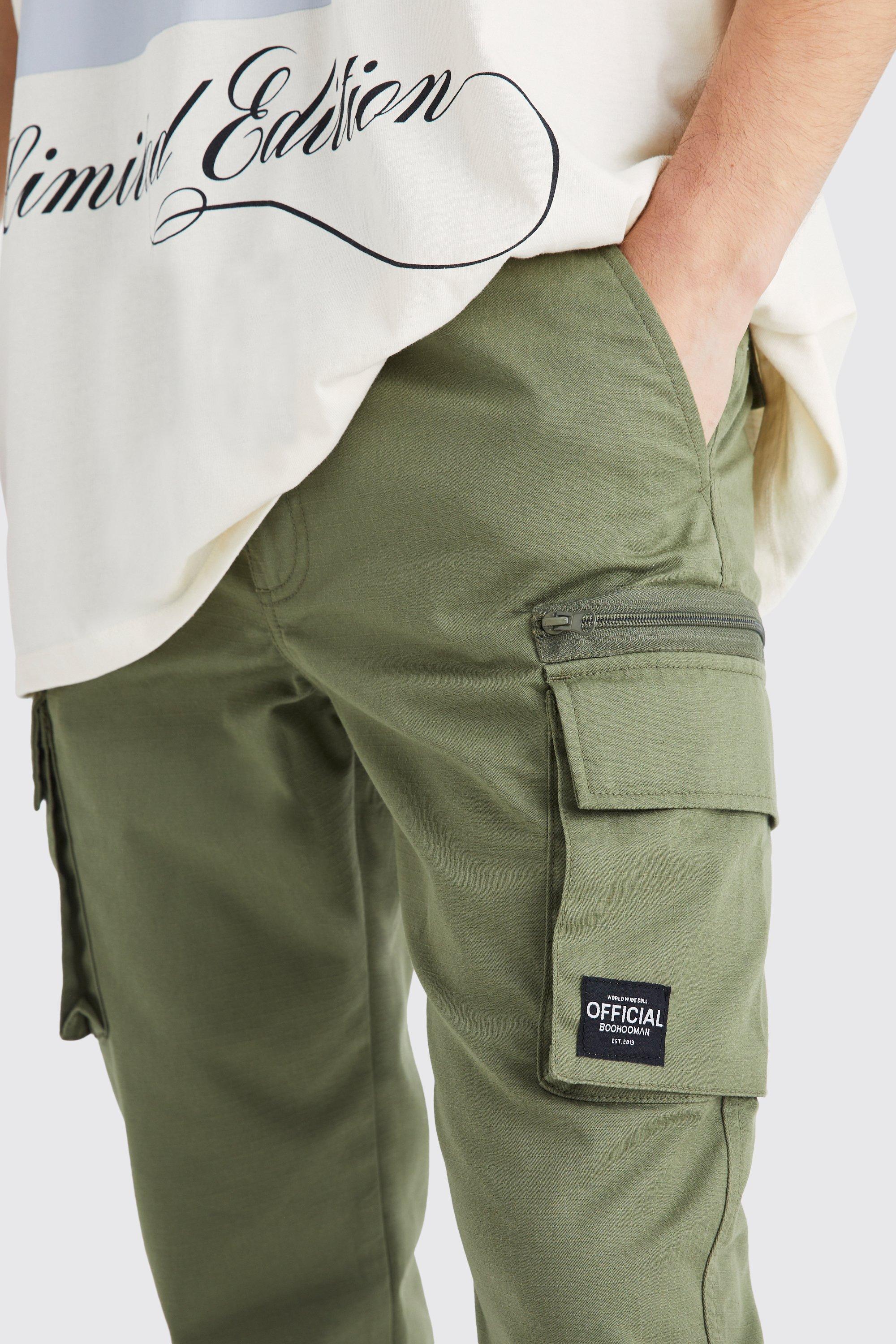 Baggy Rip Stop Cargo Pant