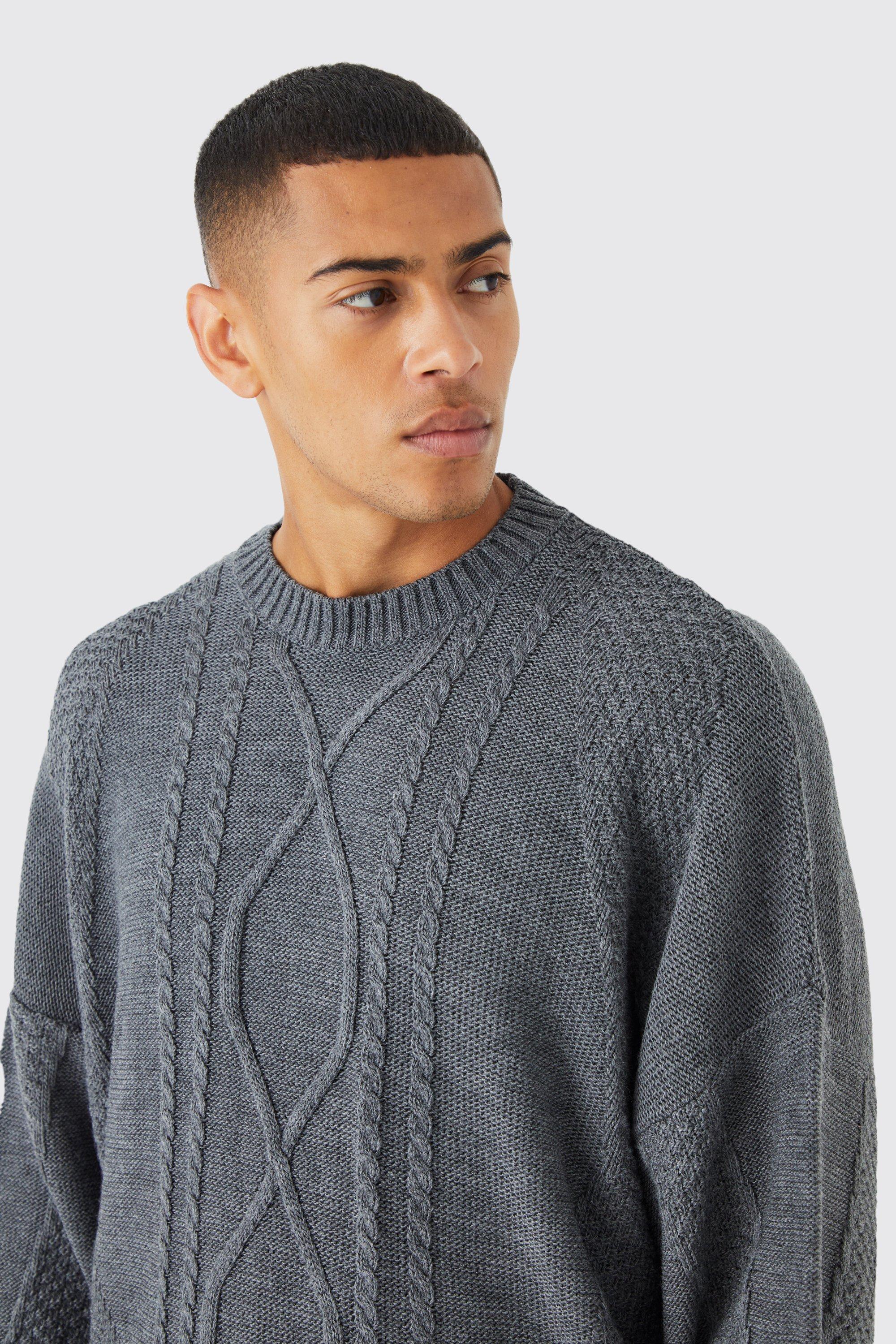 Boxy Cable Knit Jumper