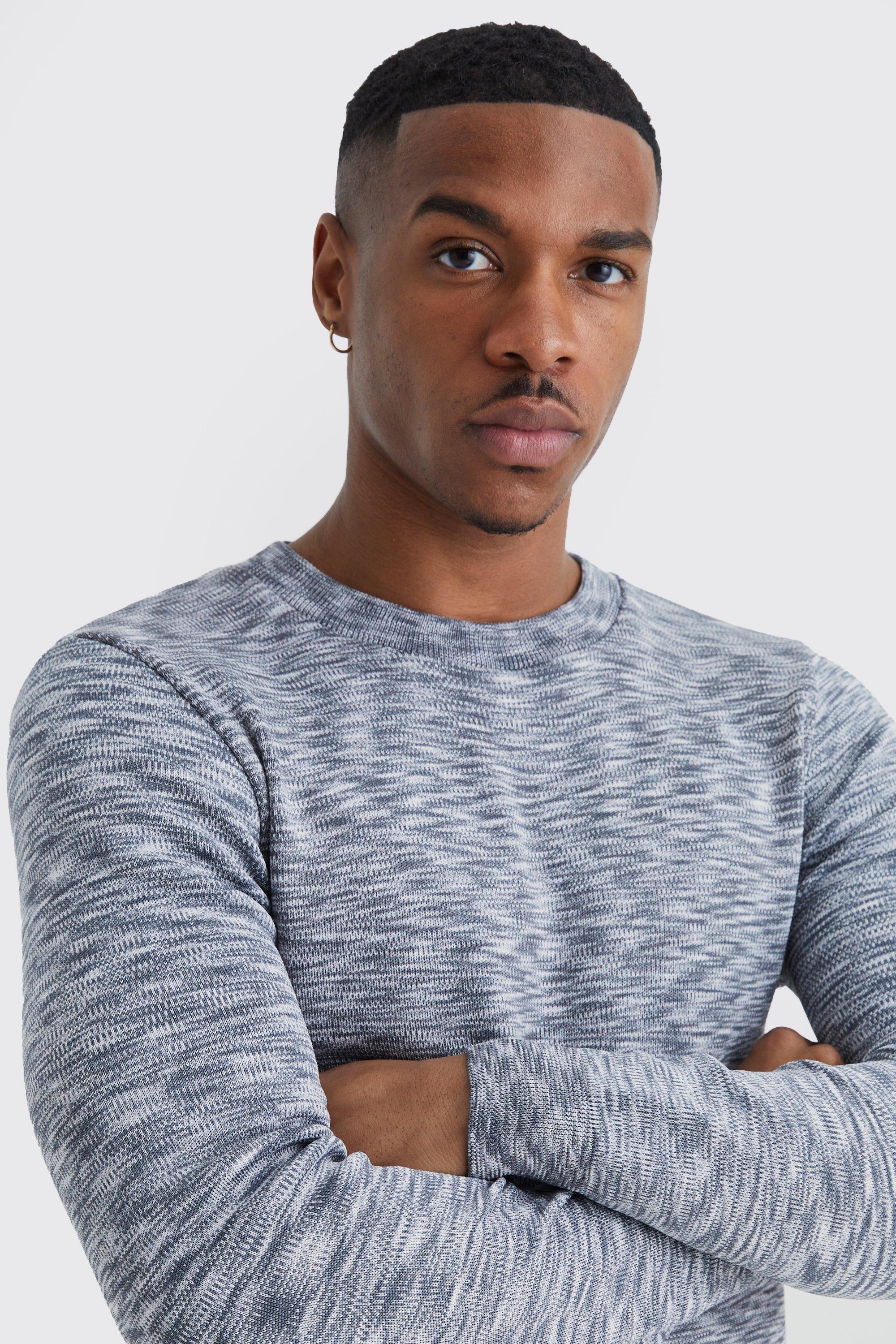 Men space dye clearance jumper