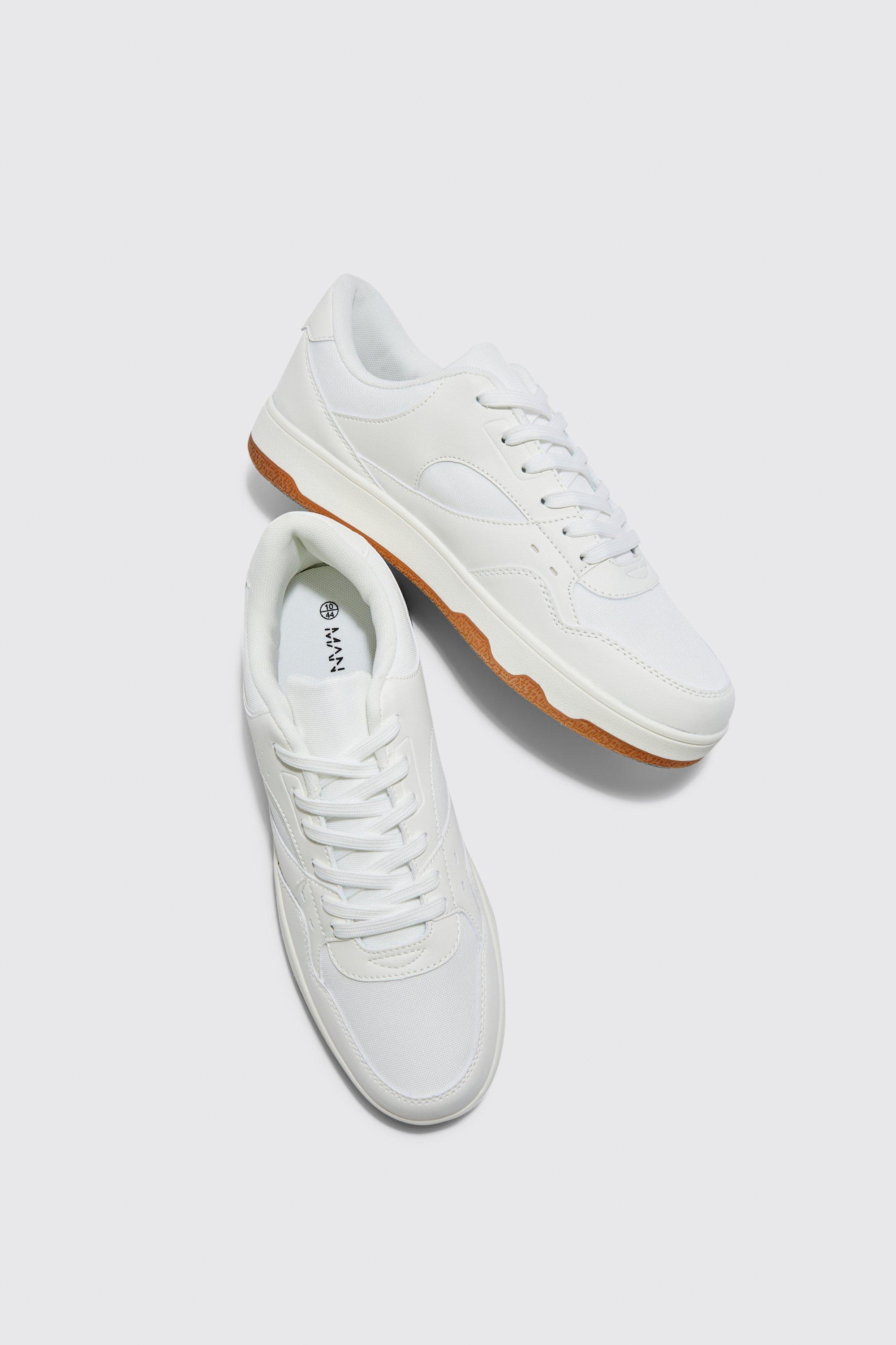 Boohoo 2024 white trainers