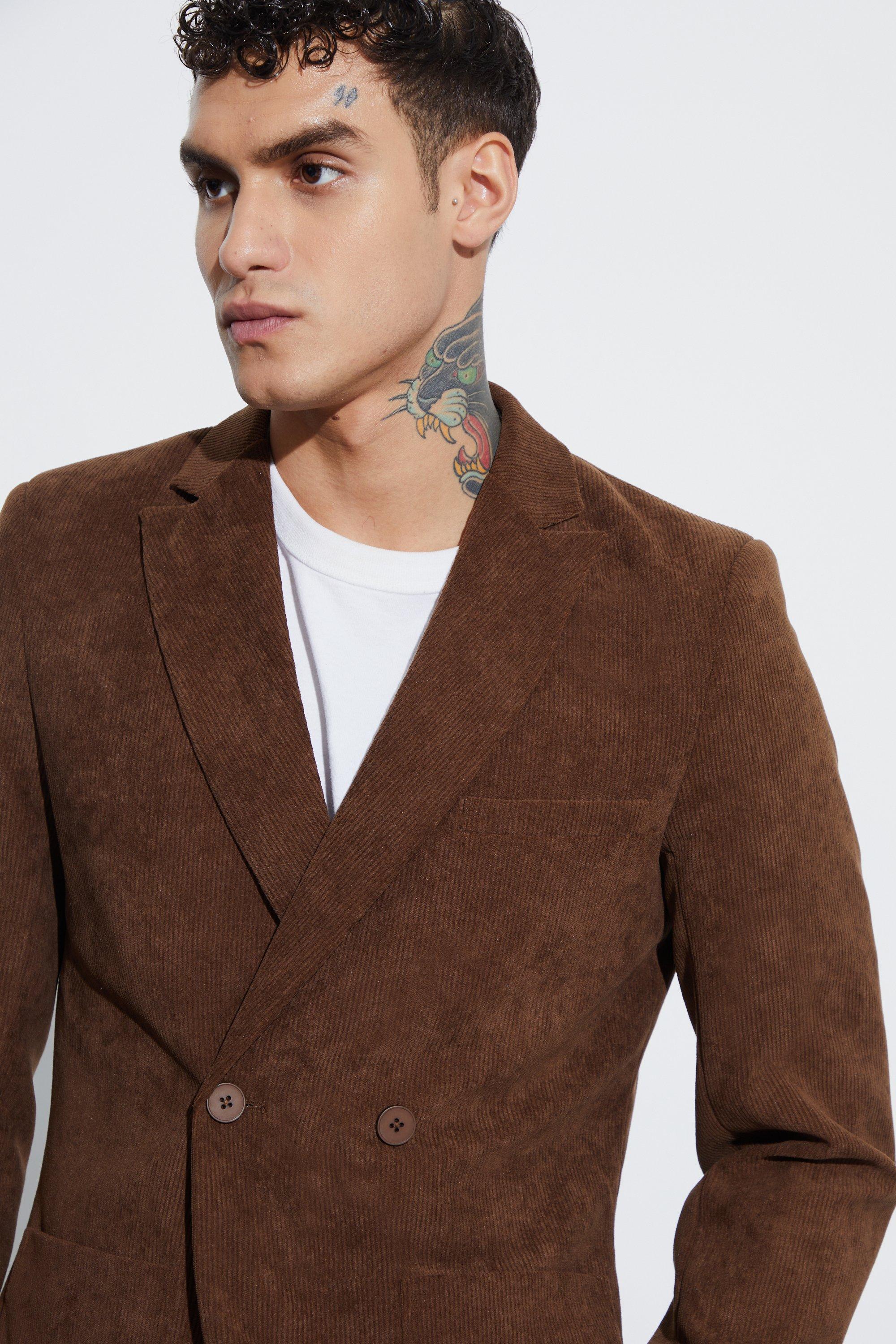 Chocolate on sale blazer mens