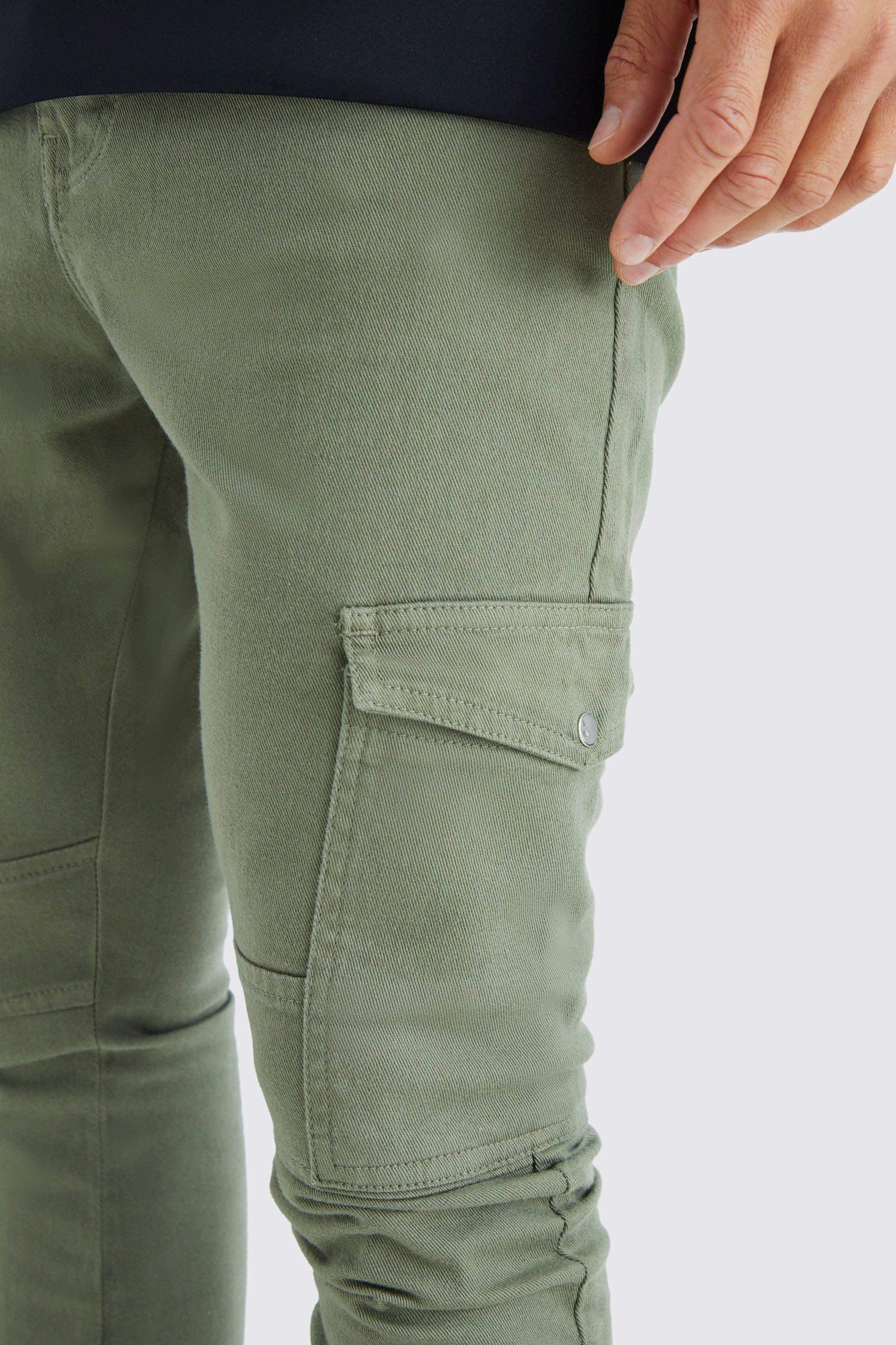 Tall Slim Fit Cargo Trousers