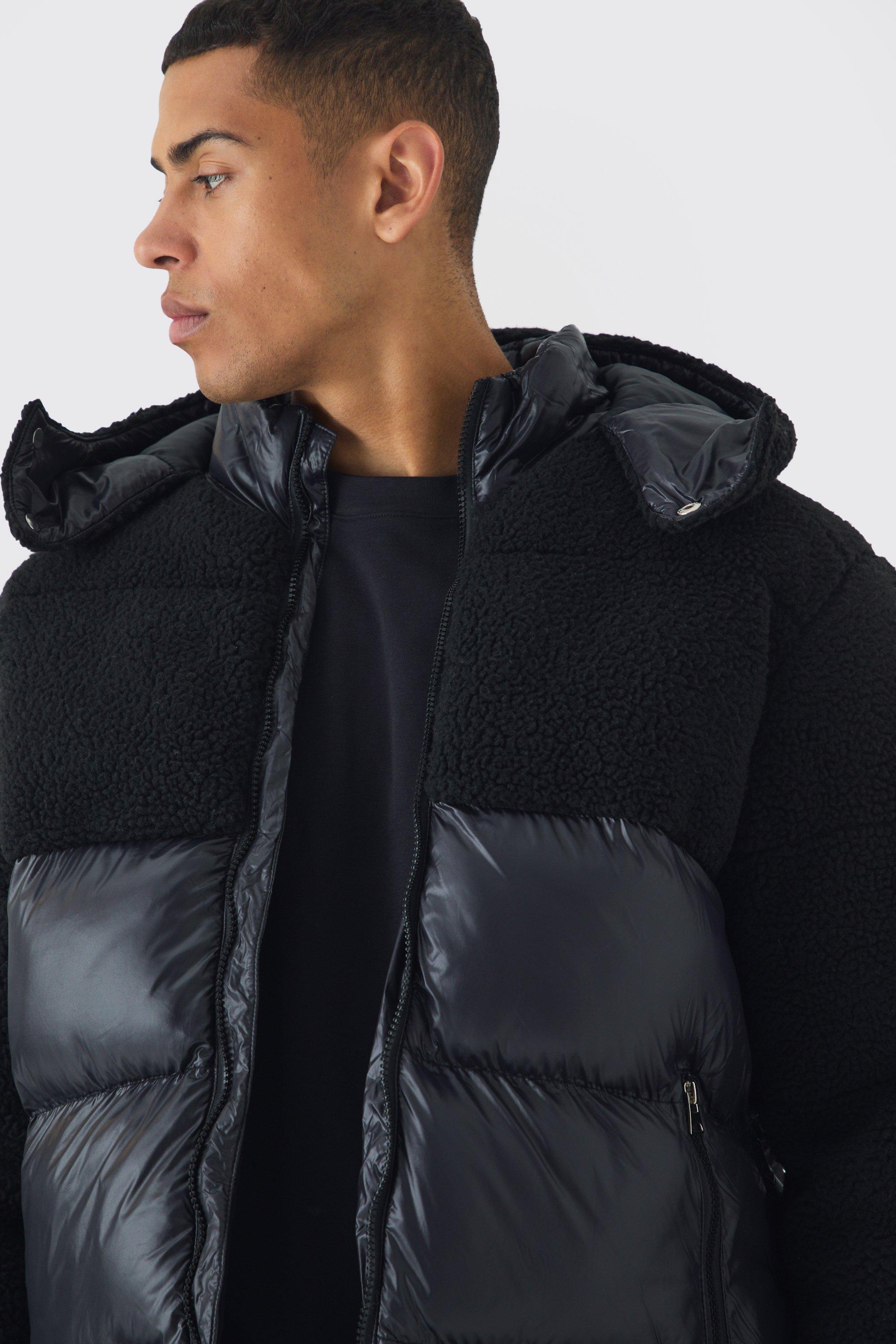 Black hotsell borg puffer