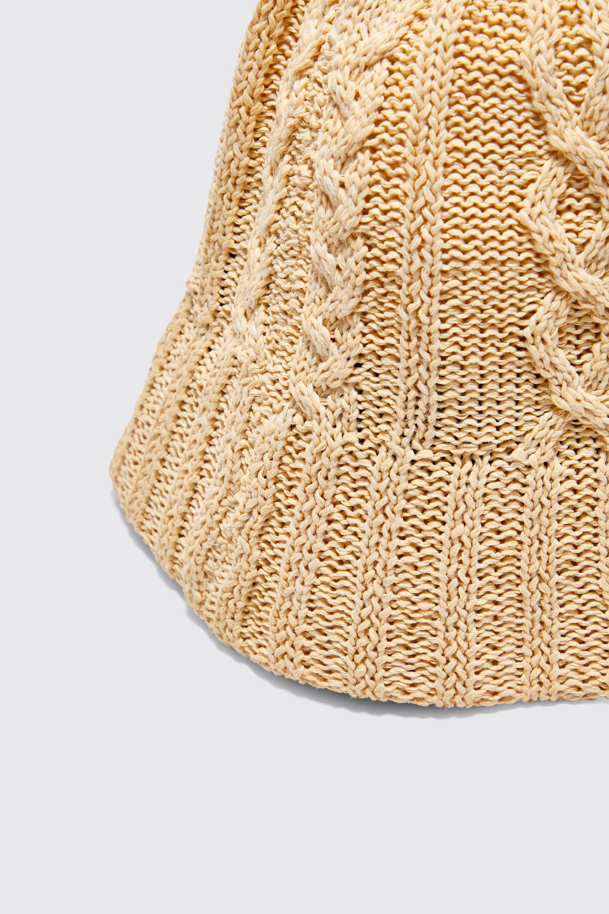 Knitted Bucket Hat | boohoo USA Knitted Bucket Hat | boohoo USA