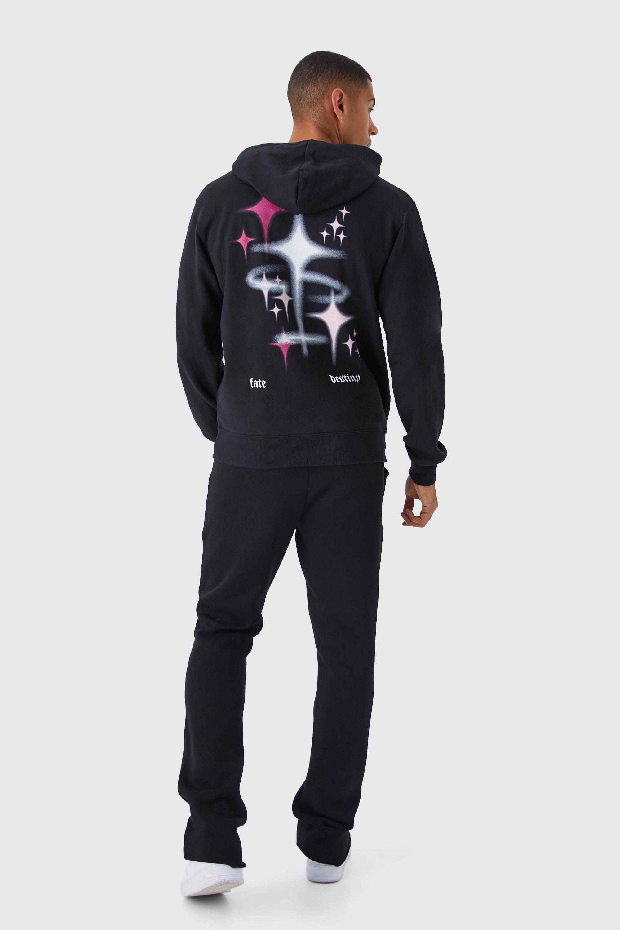 boohoo MAN★オーバーサイズ プルオーバー パーカー★星 スター boohoo MAN☆オーバーサイズ プルオーバー パーカー☆星 スター