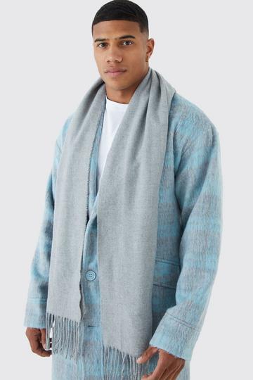 Plain Scarf grey