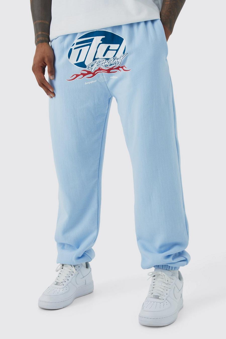 Light blue Official Racing Graphic Jogger