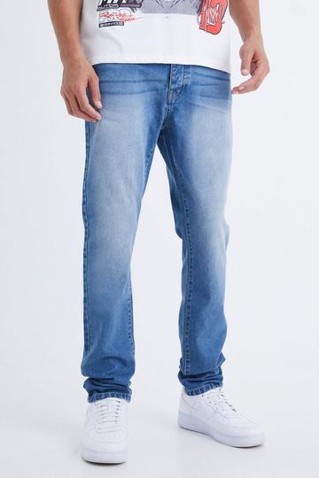 Tall Slim Rigid Jean mid blue