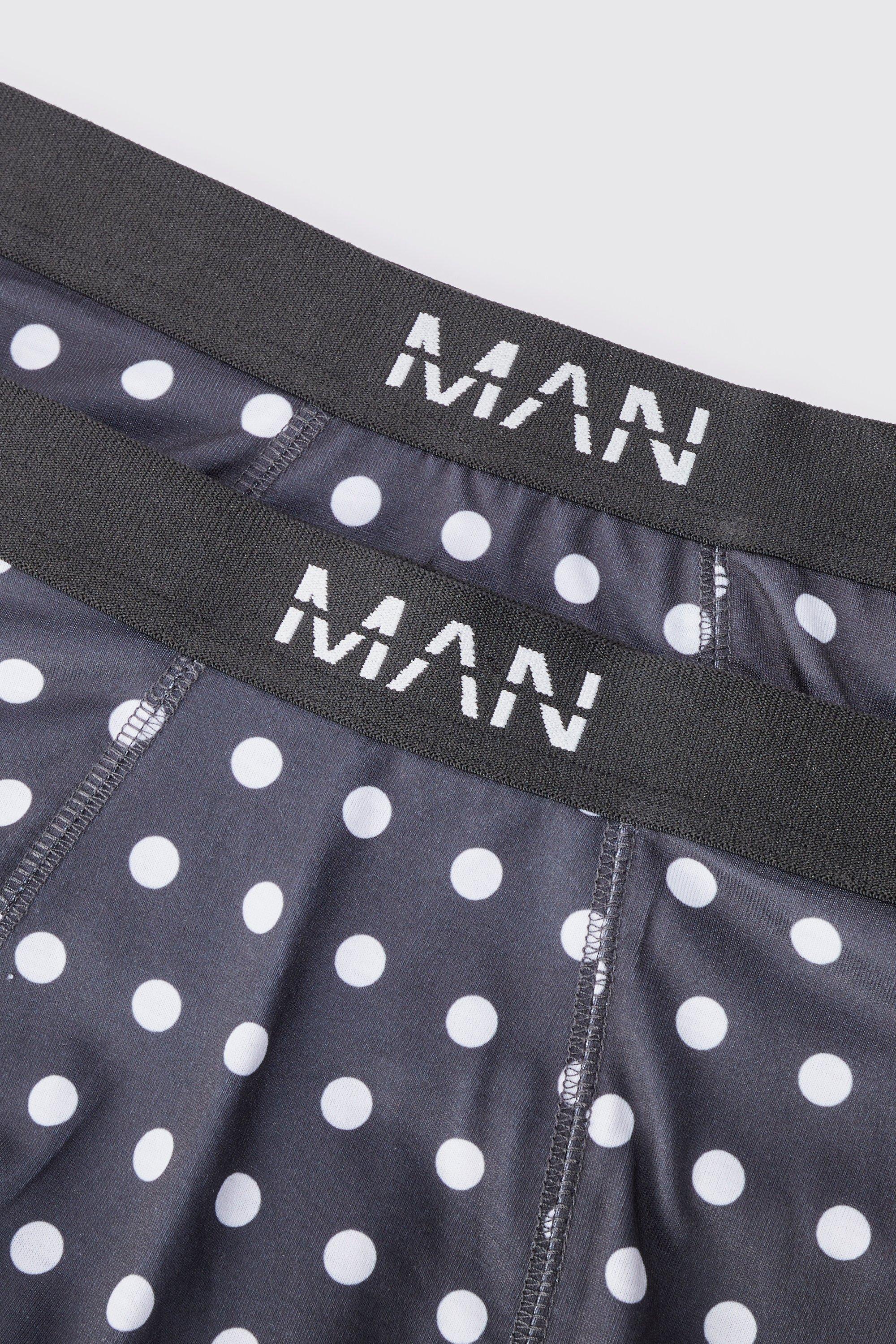 Mens Dot Printed Briefs