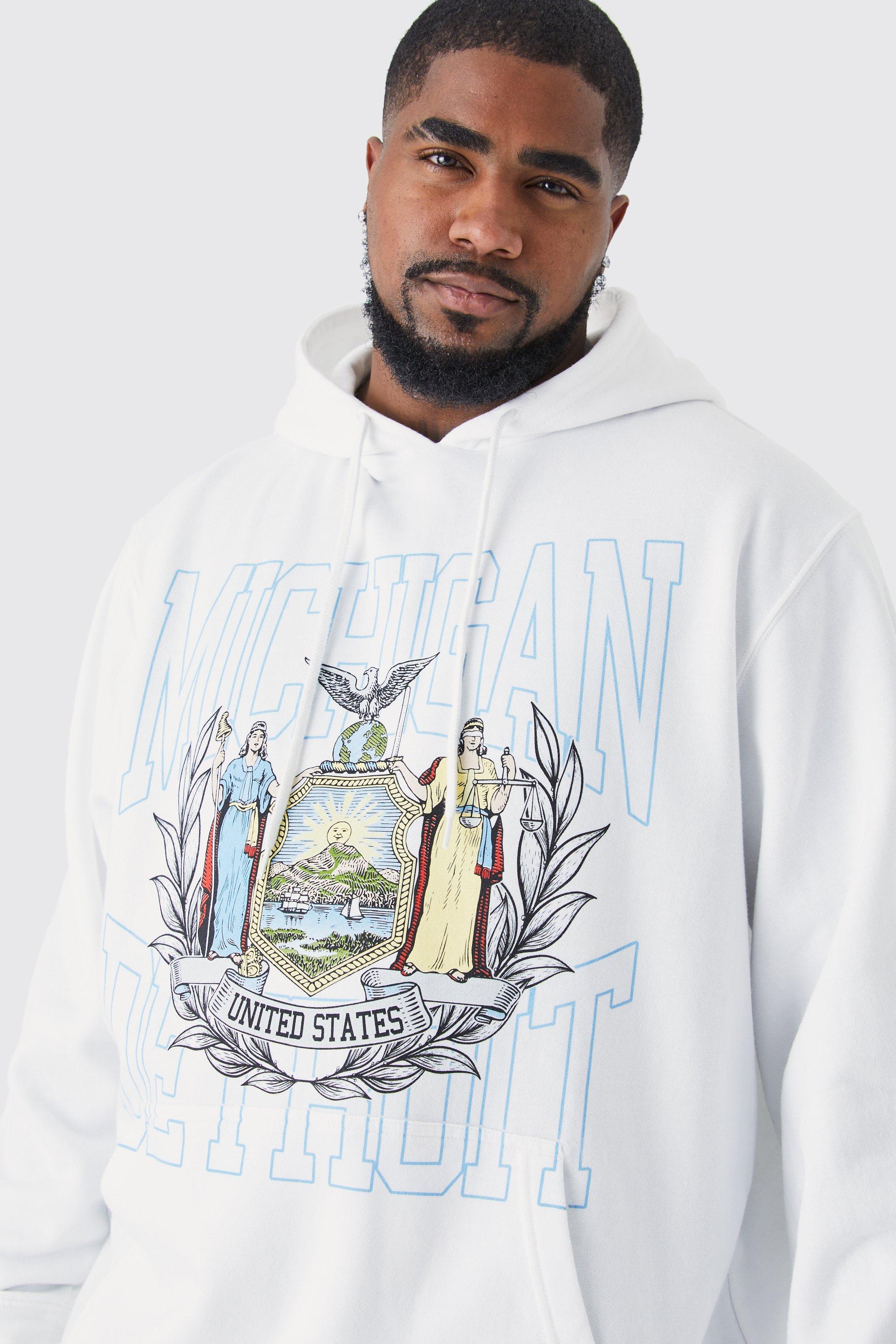 White store hoodie boohoo