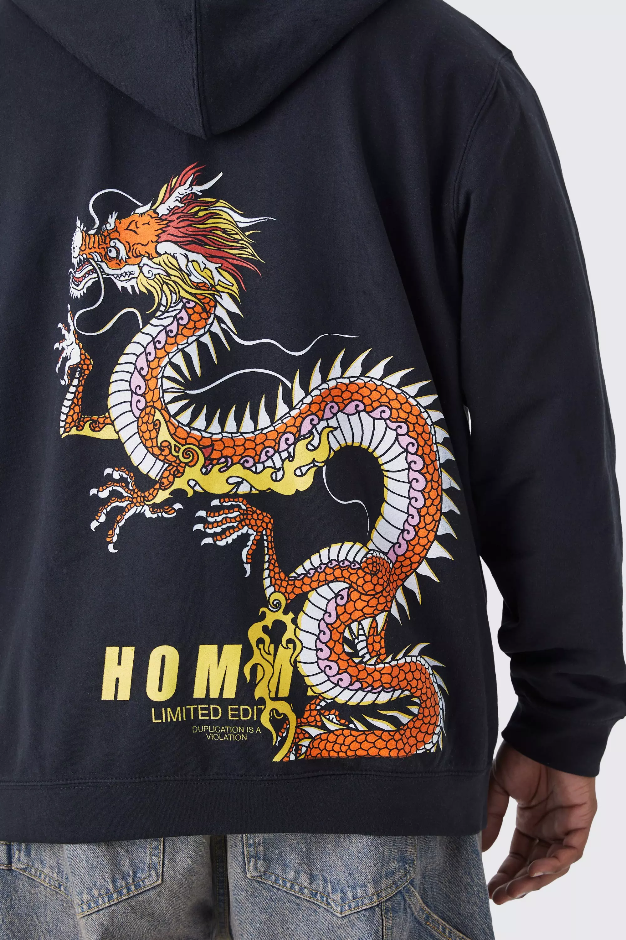 Criminal damage dragon hoodie sales