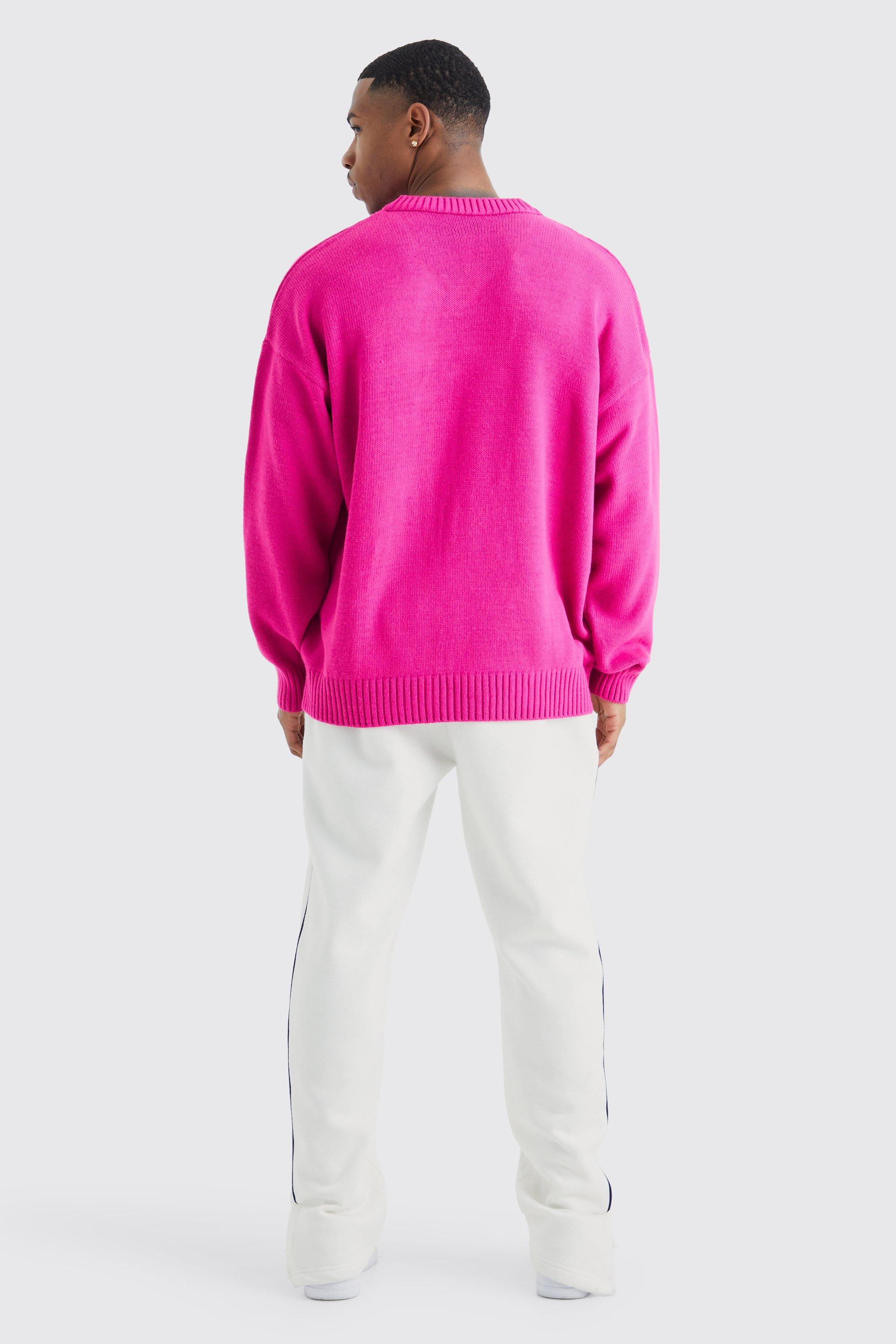 Dark pink outlet sweater mens