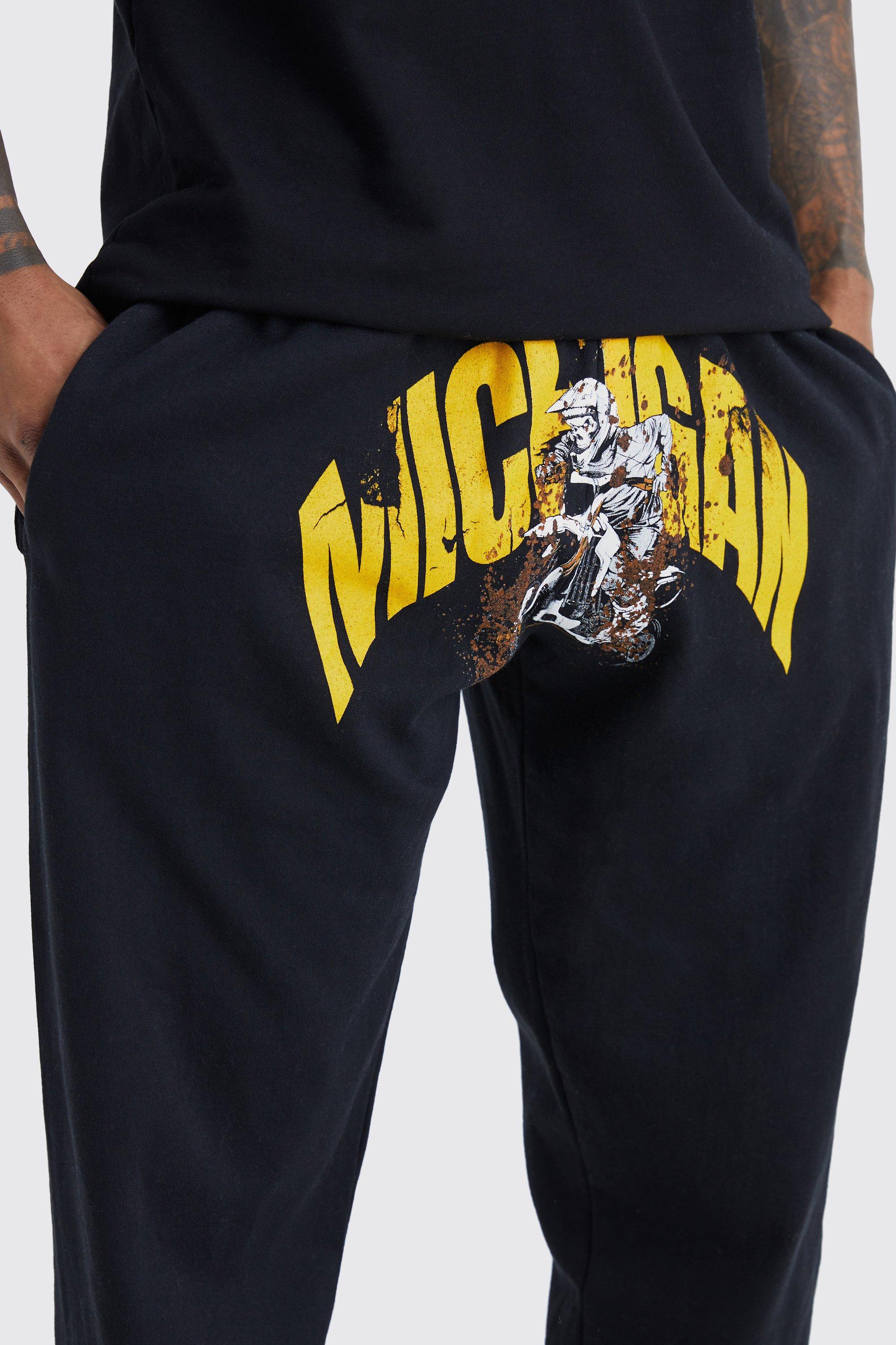 Moto jogger sweatpants hot sale
