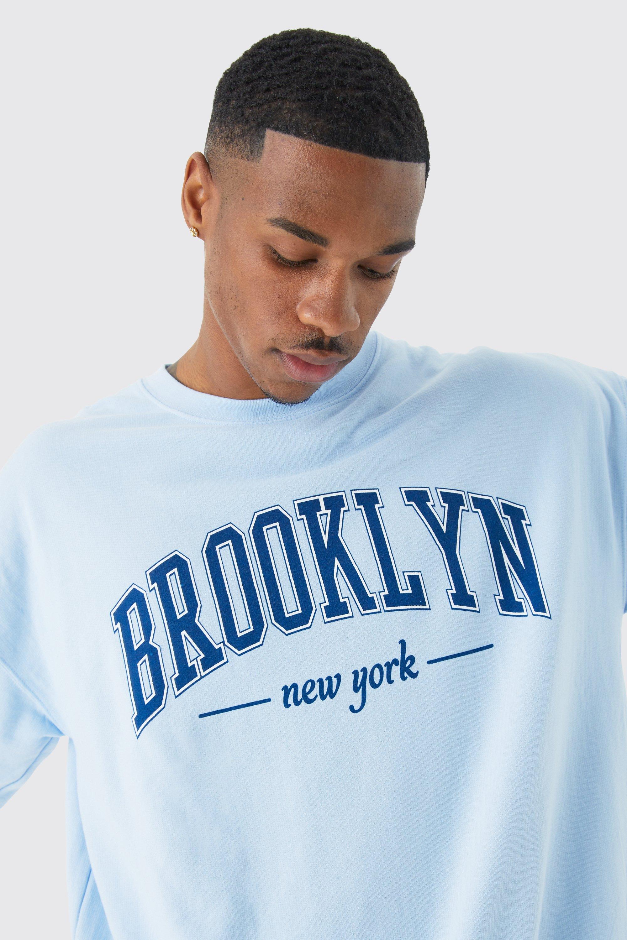 Brooklyn Oversized Crew Neck Sweatshirt