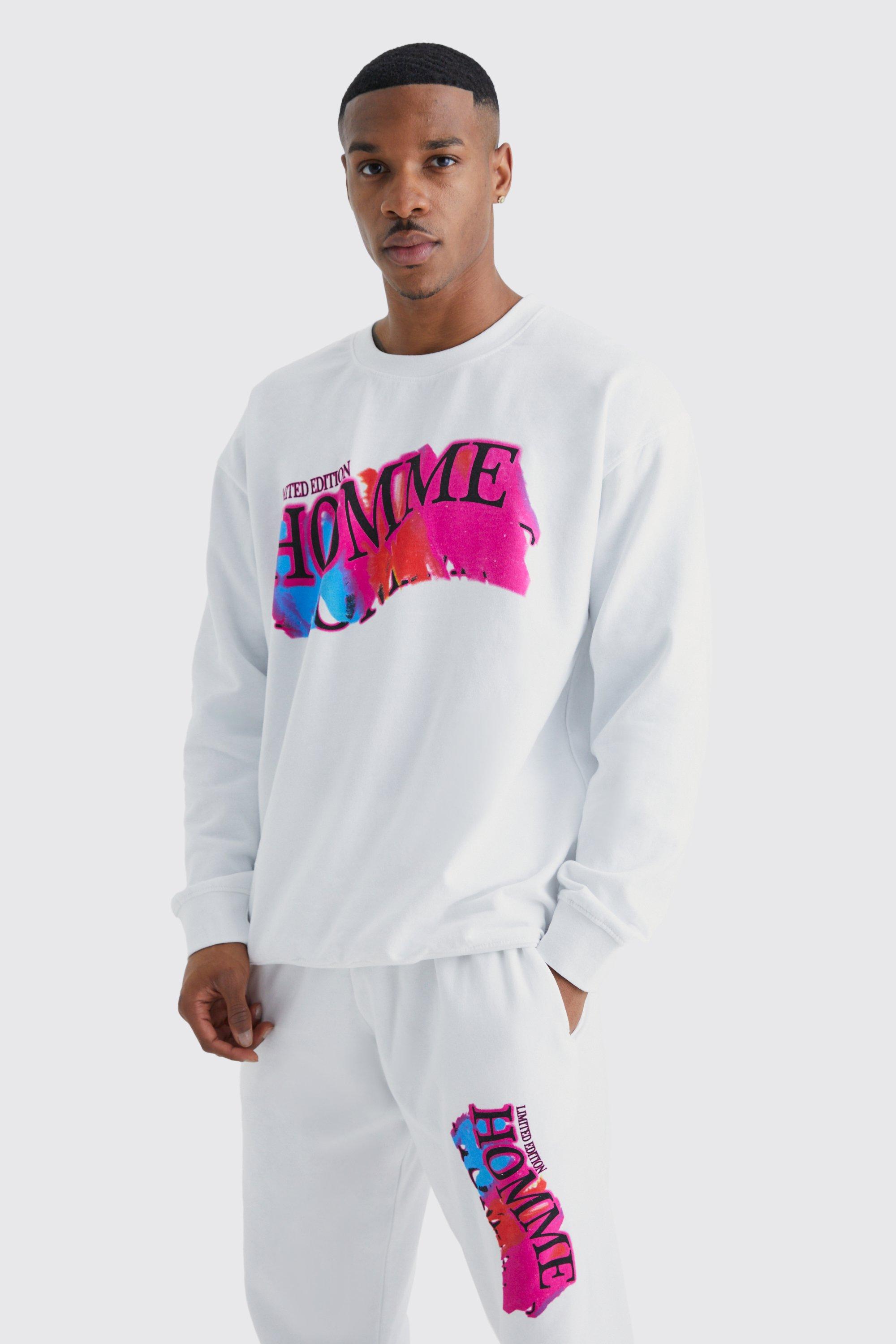 Boohoo best sale sweat homme