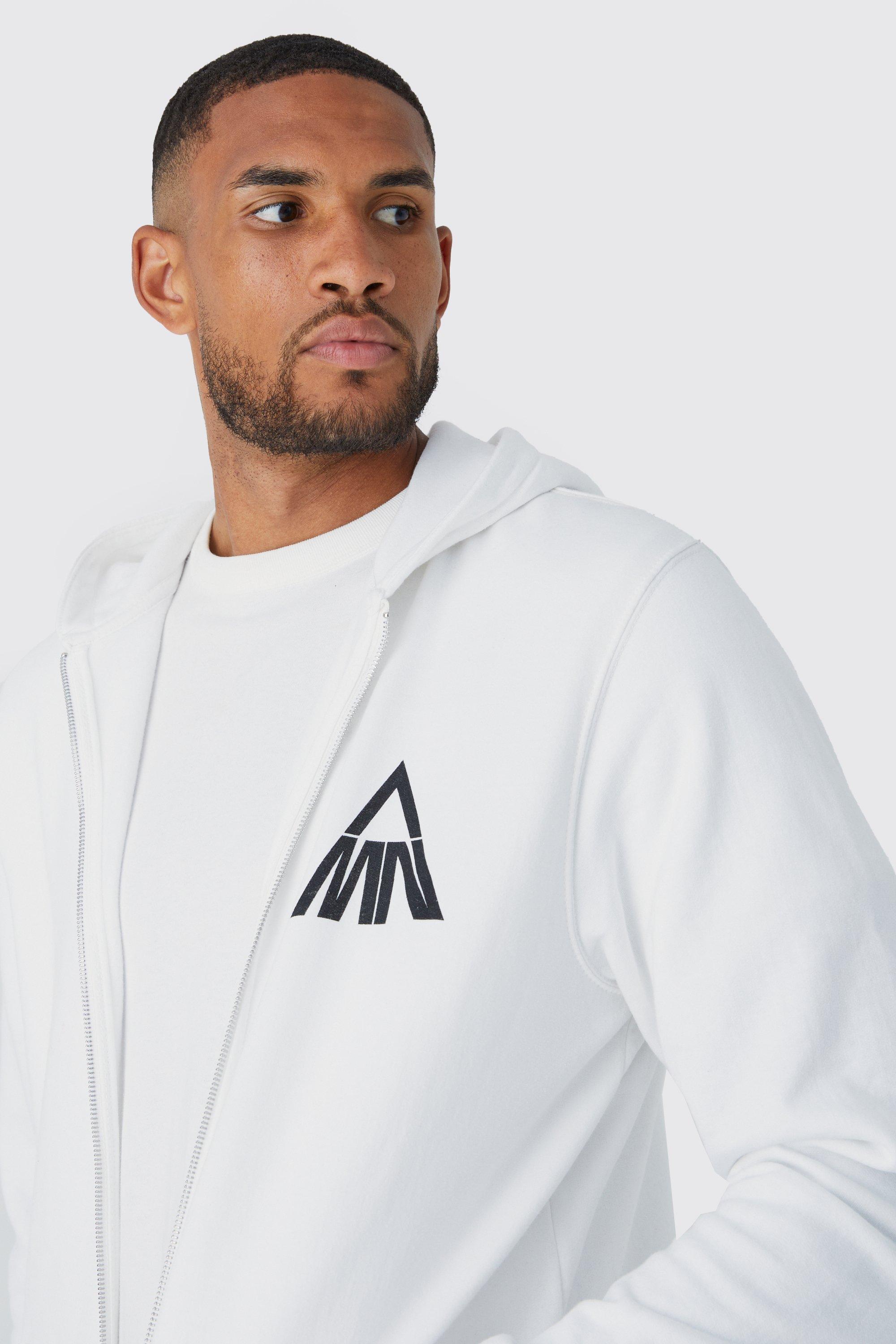 White discount hoodie boohoo