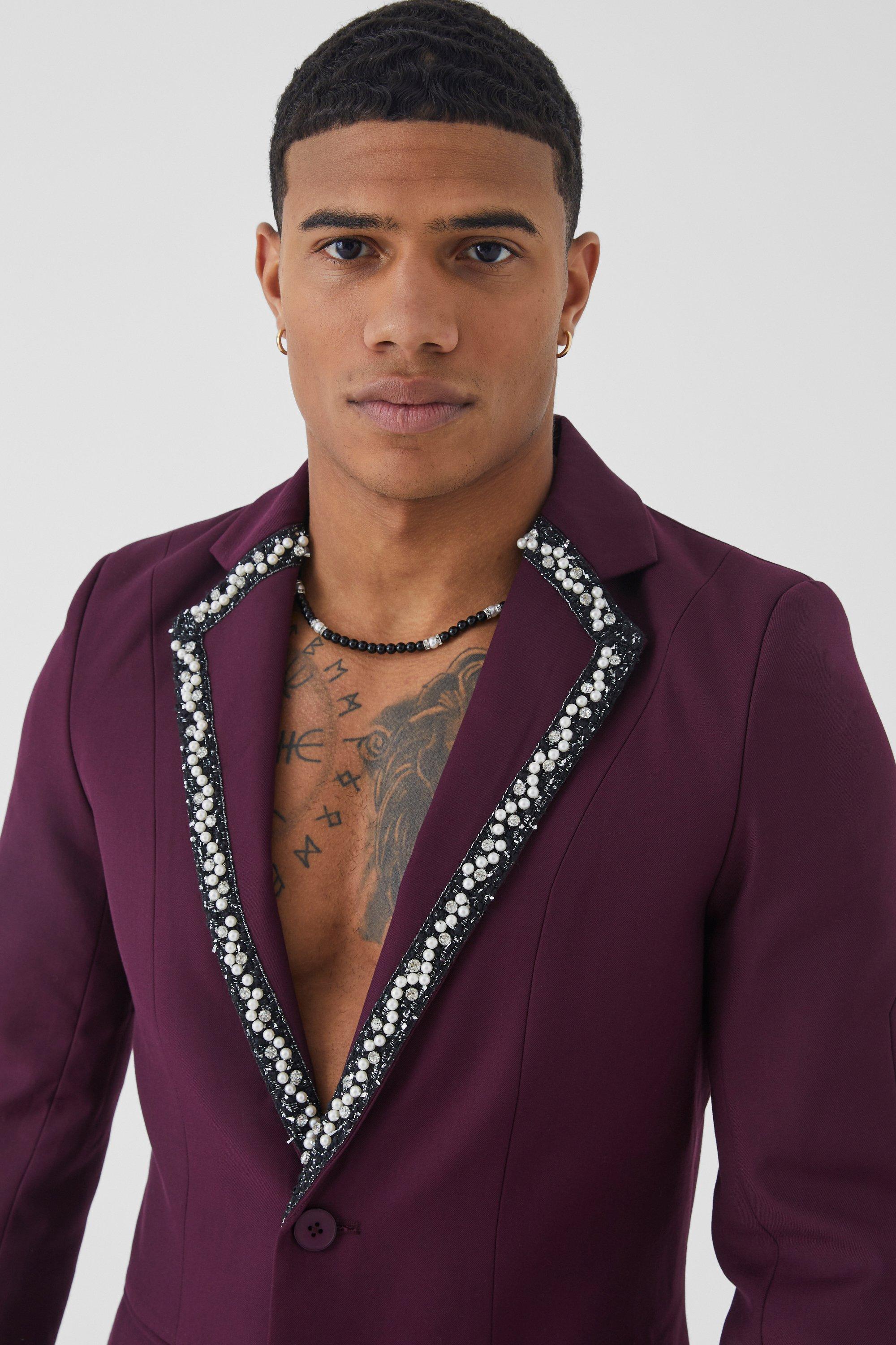 Plum colored clearance blazer