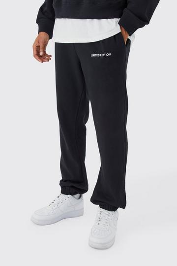 Regular Fit Limited Edition Loopback Sweatpant black