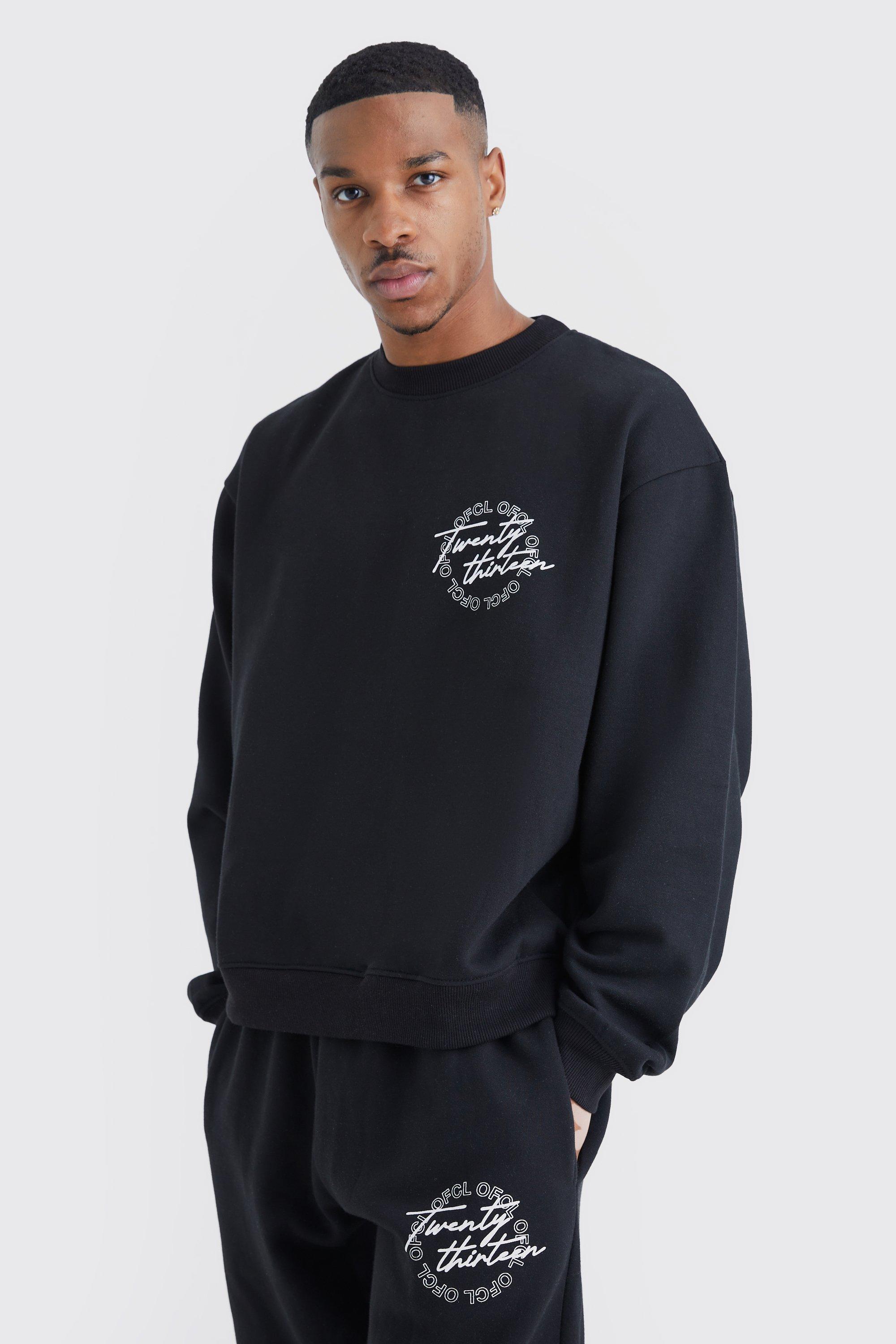 Boohoo slogan sweatshirt sale