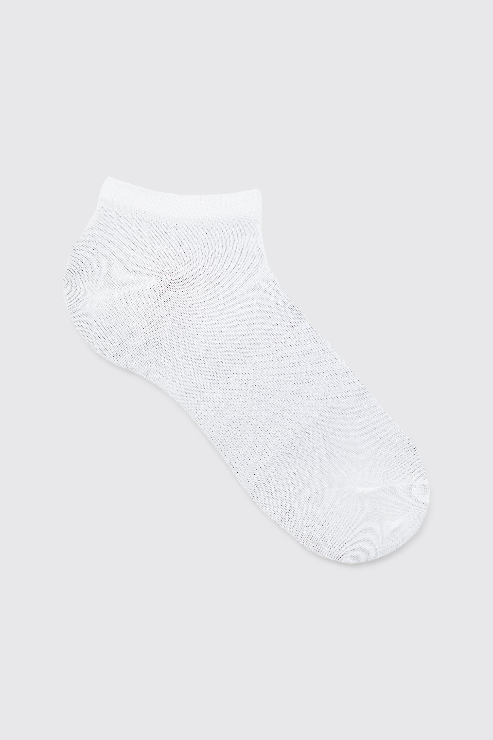 Plain Black Trainer Socks - Men's Sports Socks